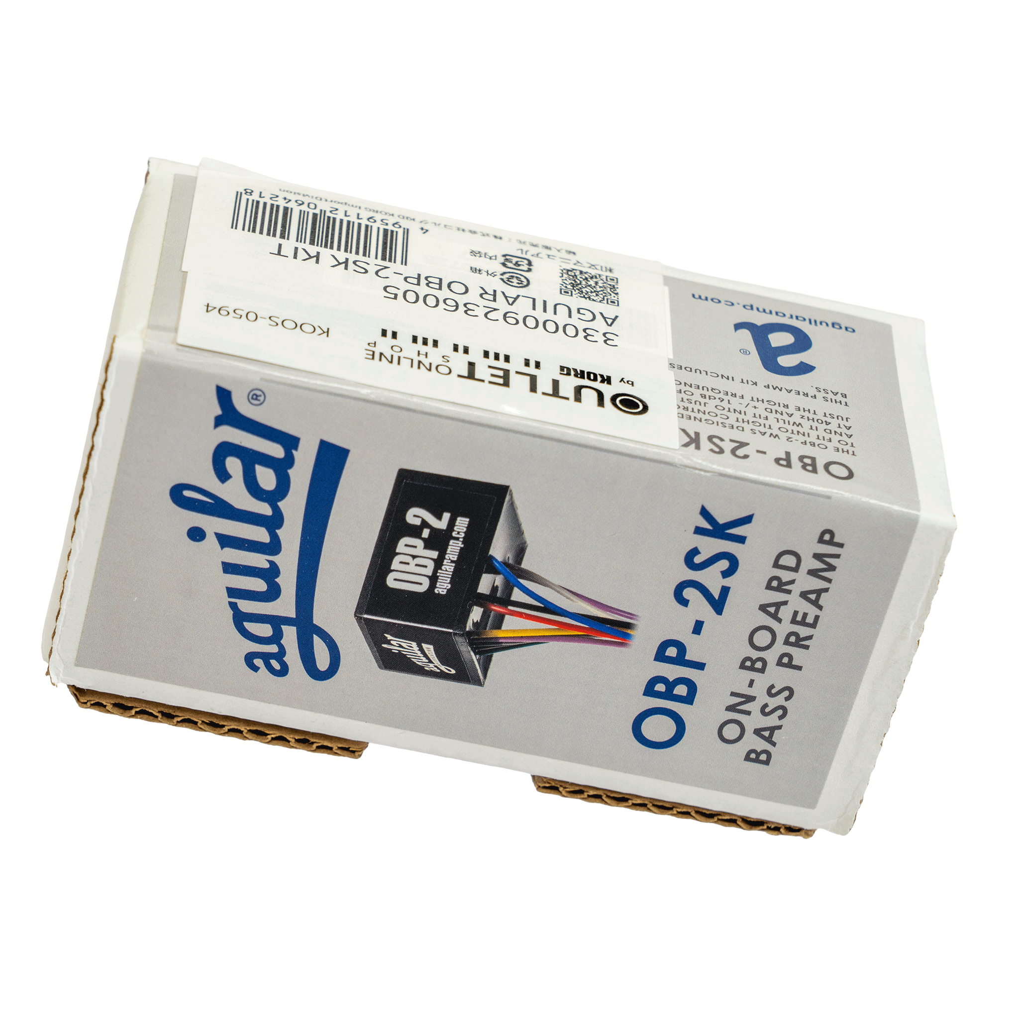 AGUILAR　良い音への近道！ベーシスト必見！【OBP-2SK KIT ONBOARD PREAMP】