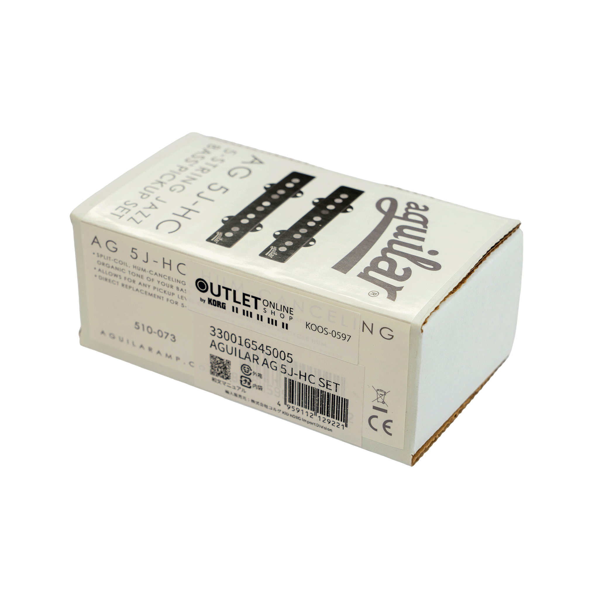 AGUILAR　良い音への近道！ベーシスト必見！【AGUILAR AG 5J-HC SET】