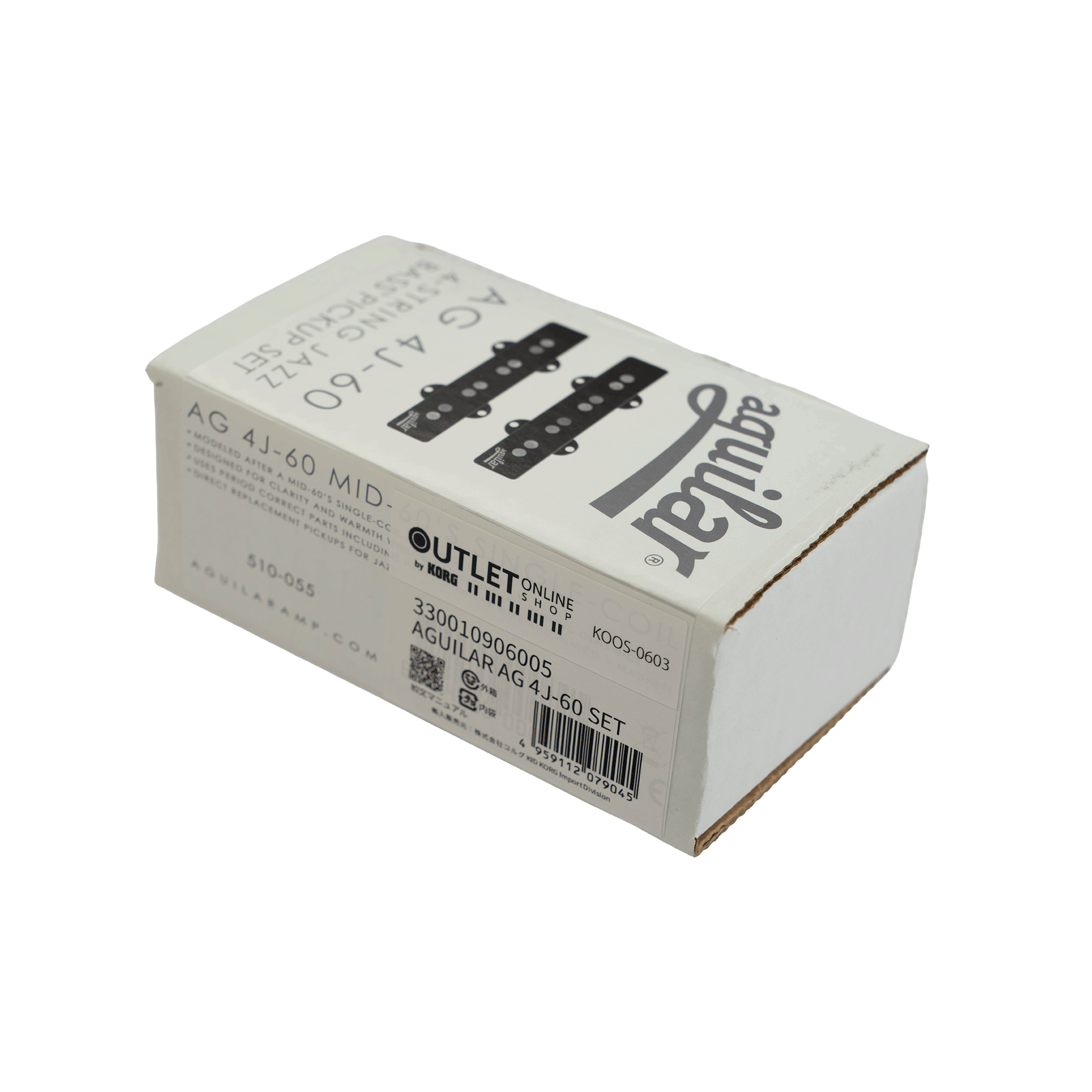 AGUILAR　良い音への近道！ベーシスト必見！【AGUILAR AG 4J-60 SET】