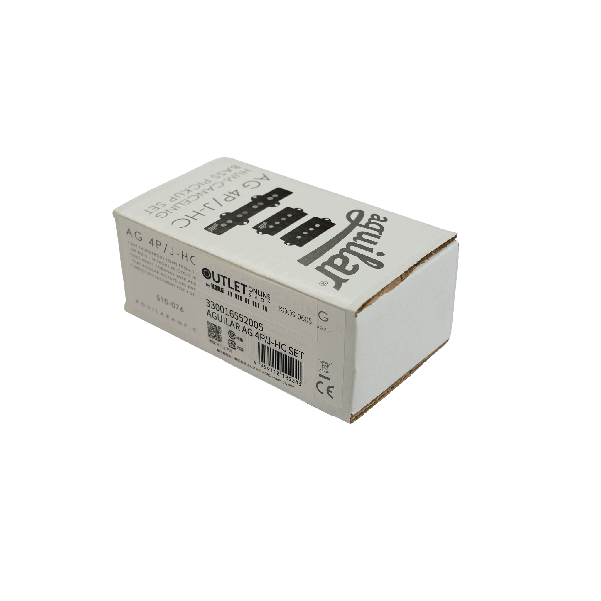 AGUILAR　良い音への近道！ベーシスト必見！【AGUILAR AG 4P/J-HC SET】