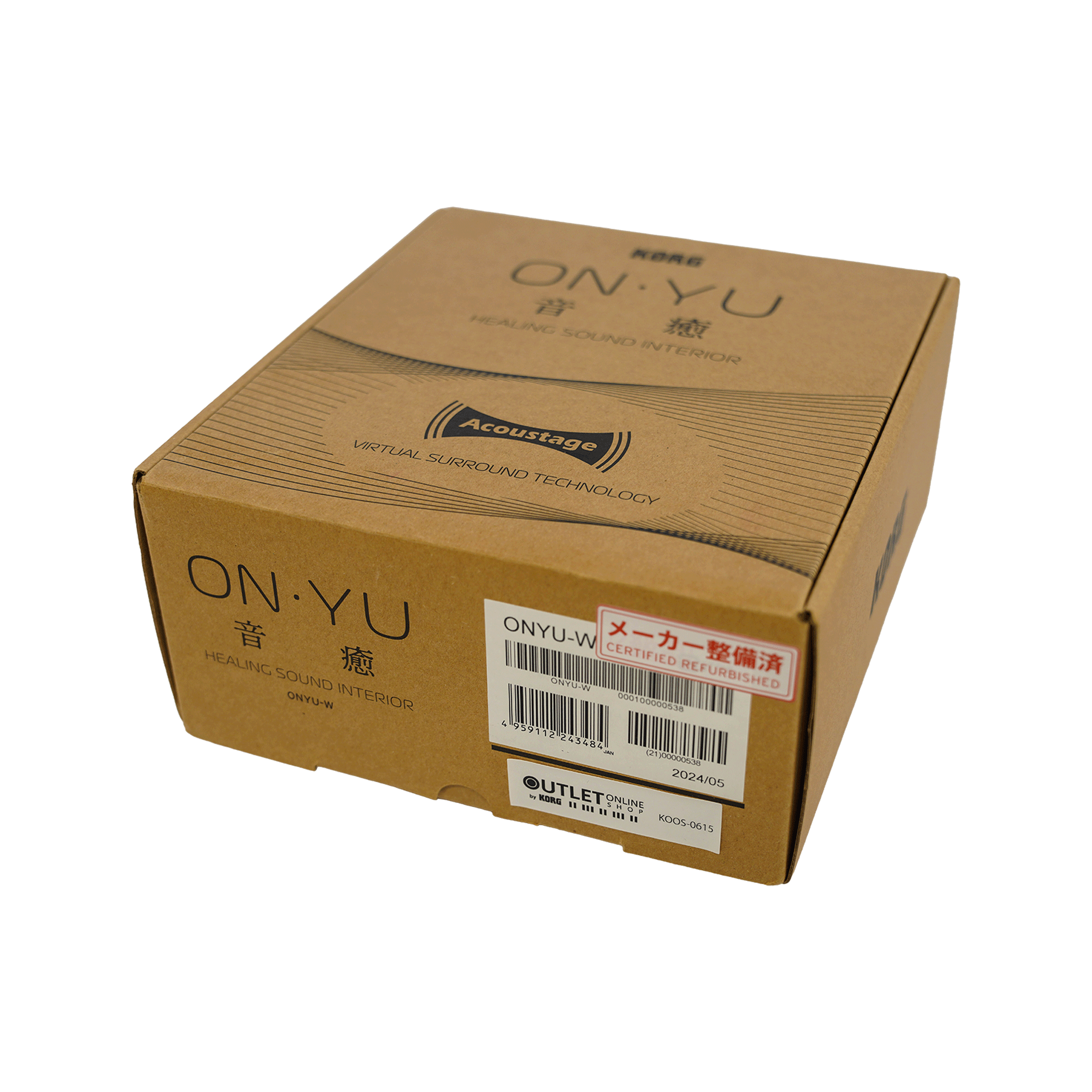 KORG ヒーリング・インテリア　癒やしのひとときを過ごしてみませんか？【ONYU-W】