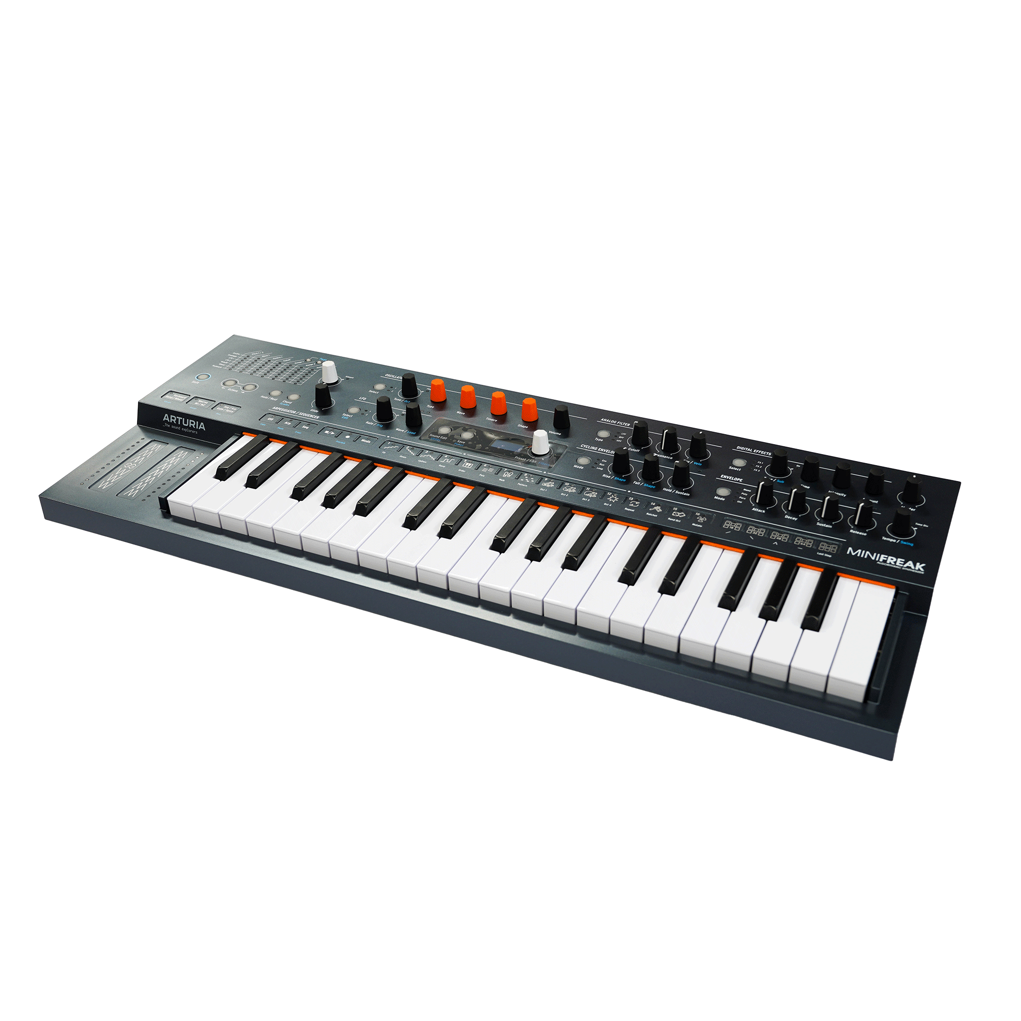 ARTURIA ワイルドかつクリエイティブなサウンド体験を楽しめるアルゴリズム・シンセサイザー【MINIFREAK】