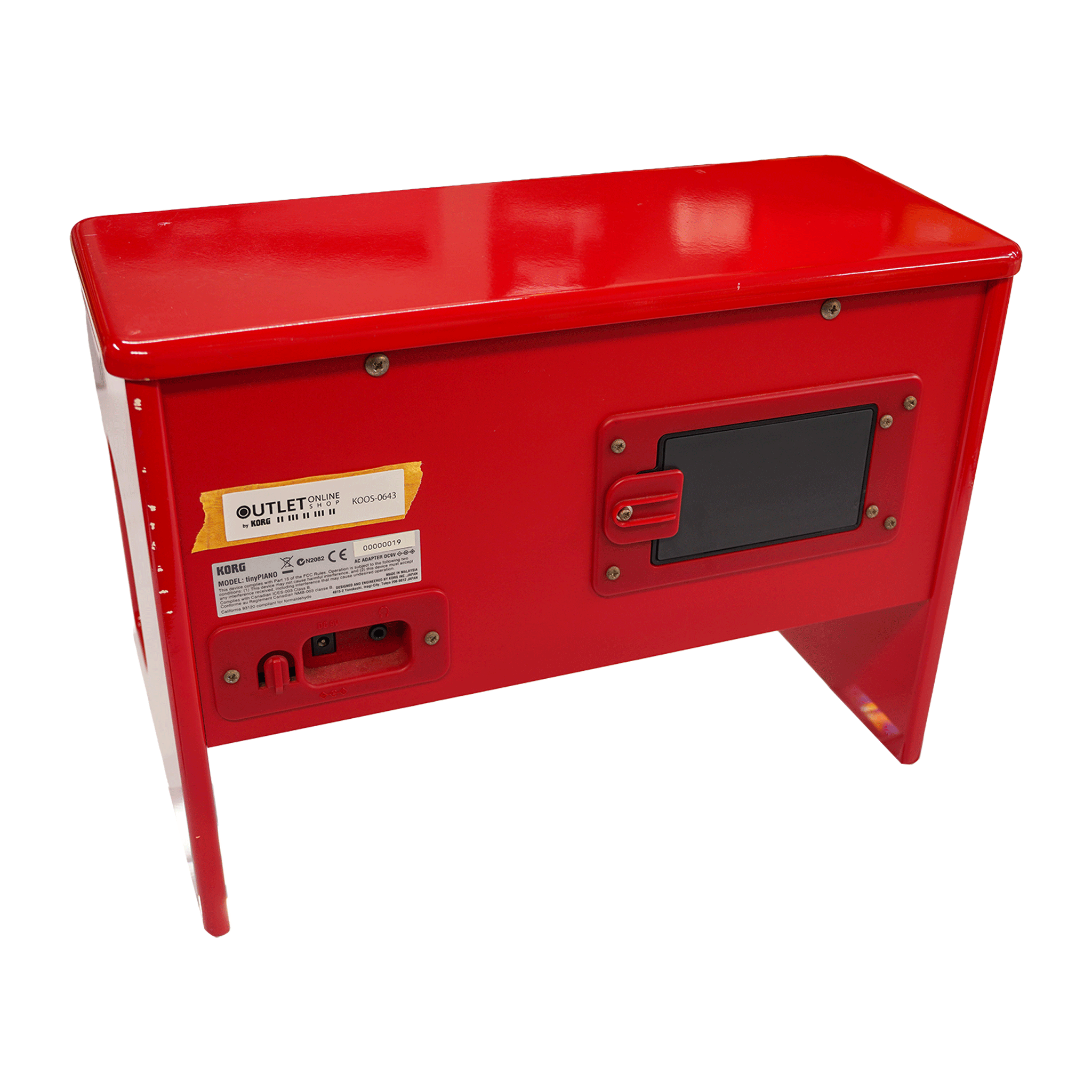 KORG 訳アリ特価！本格的なミニチュア・デジタル・ピアノ【tinyPIANO-RD】