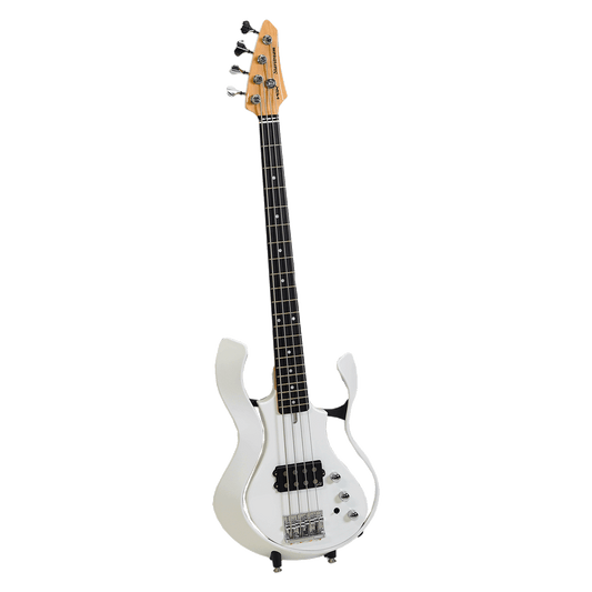 VOX aguilarのプリアンプ＆ピックアップ、ゴトー製のペグ＆ブリッジを搭載！【VSBA-A1H-WHPW 】