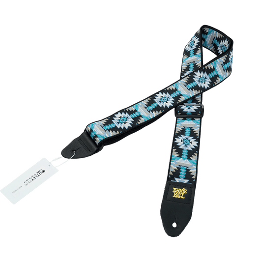 ERNIE BALL　超定番ストラップのジャガード仕様！【4609 JACQUARD STRAP ALBUQUERQUE BLUE】