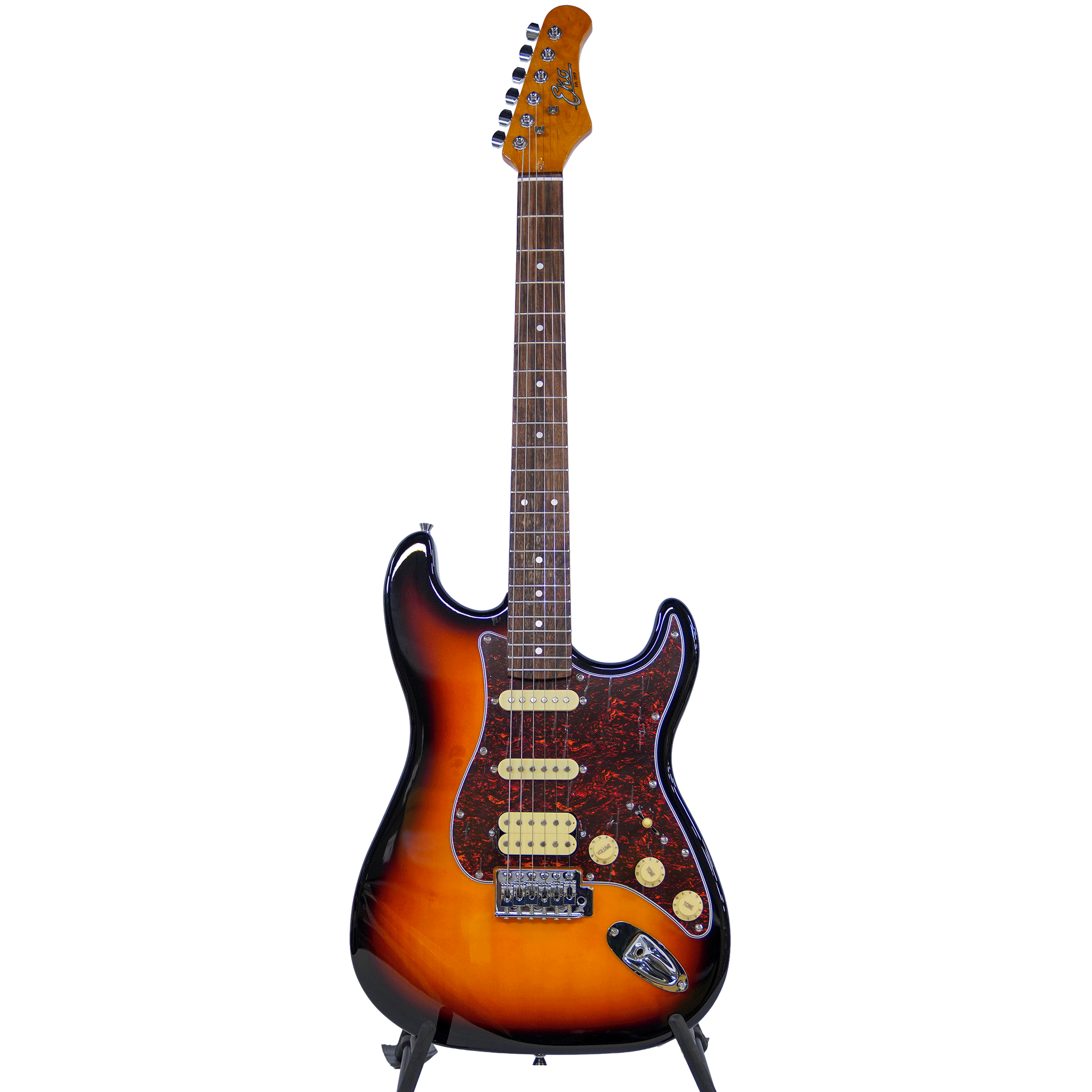 EKO キズありプライス！シンプル＆風格漂う・SSHのP.U搭載！【EKO ST 350 SUNBURST】