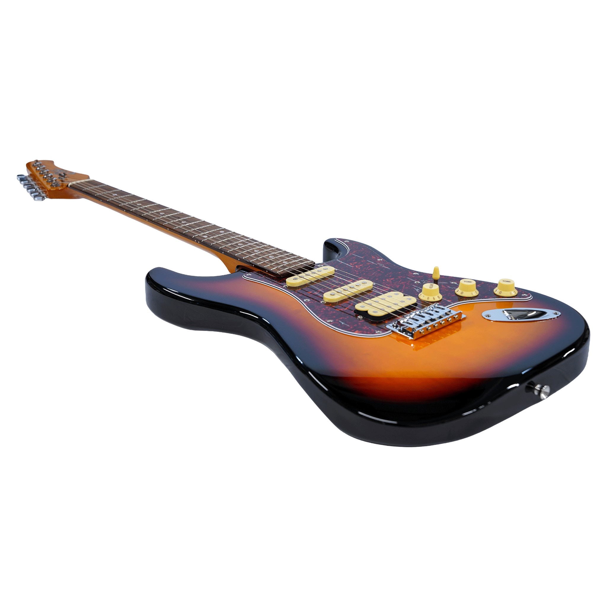 EKO キズありプライス！シンプル＆風格漂う・SSHのP.U搭載！【EKO ST 350 SUNBURST】