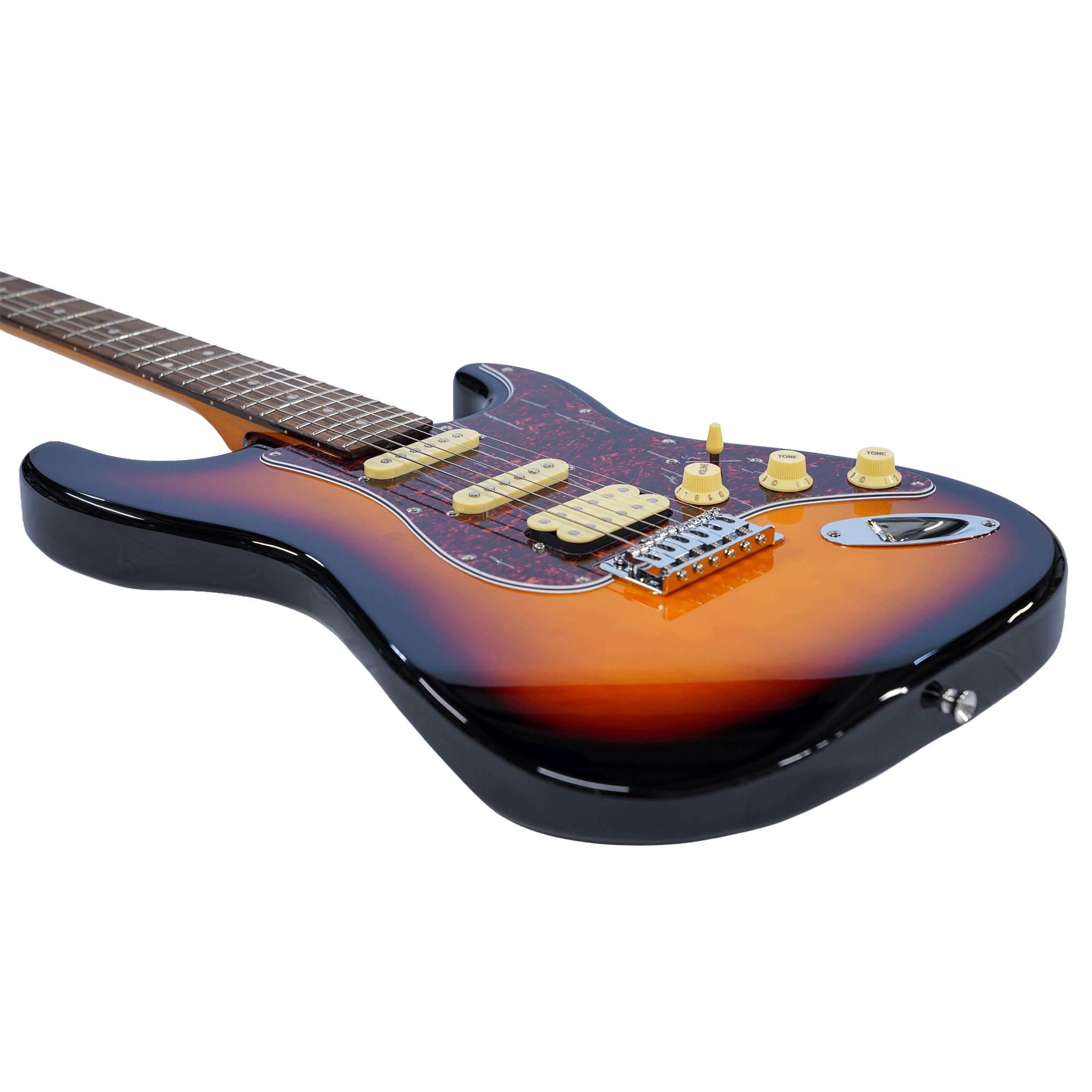 EKO キズありプライス！シンプル＆風格漂う・SSHのP.U搭載！【EKO ST 350 SUNBURST】