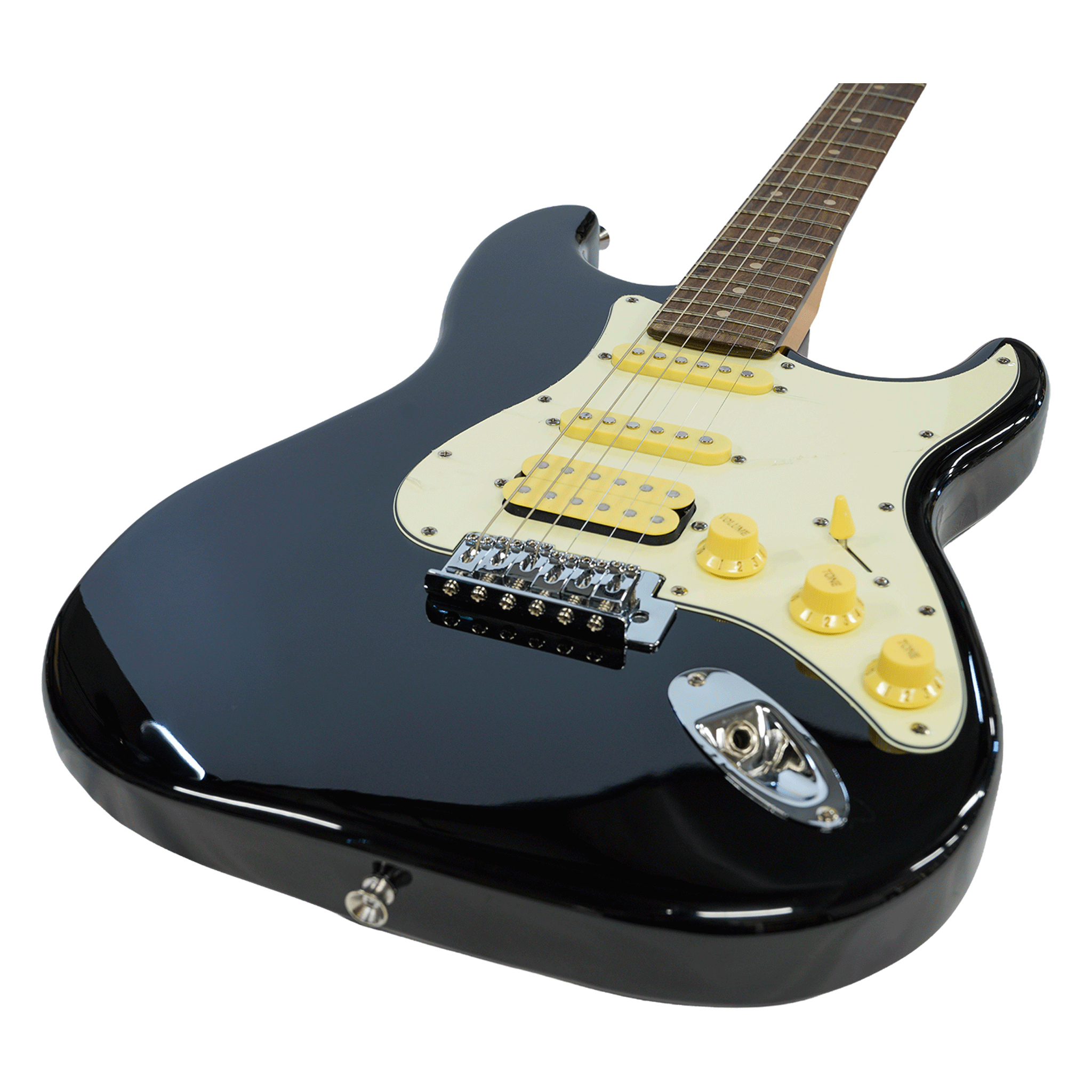 EKO シンプル＆風格漂う・SSHのP.U搭載！【EKO ST 350 BLACK】