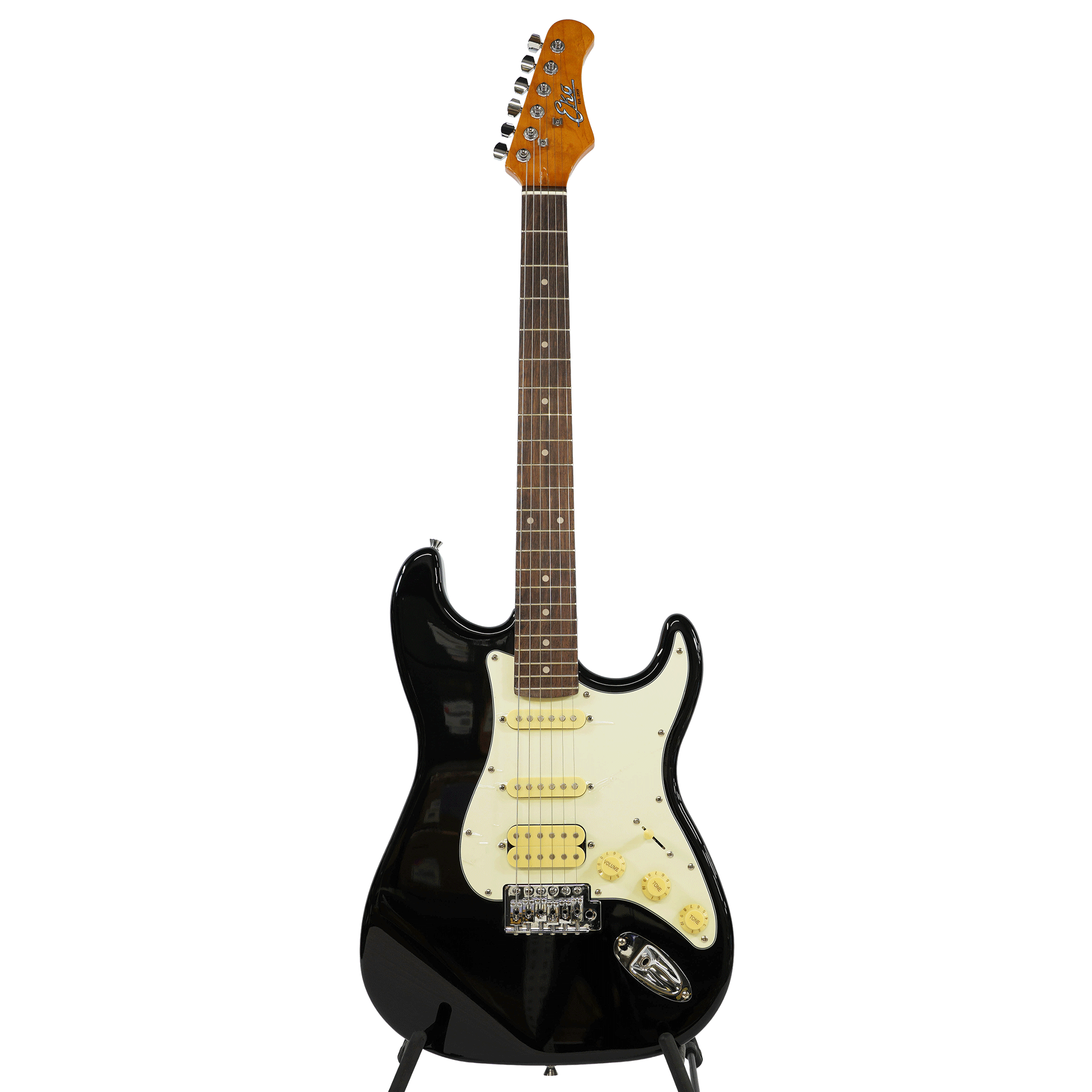 EKO シンプル＆風格漂う・SSHのP.U搭載！【EKO ST 350 BLACK】 (コピー)