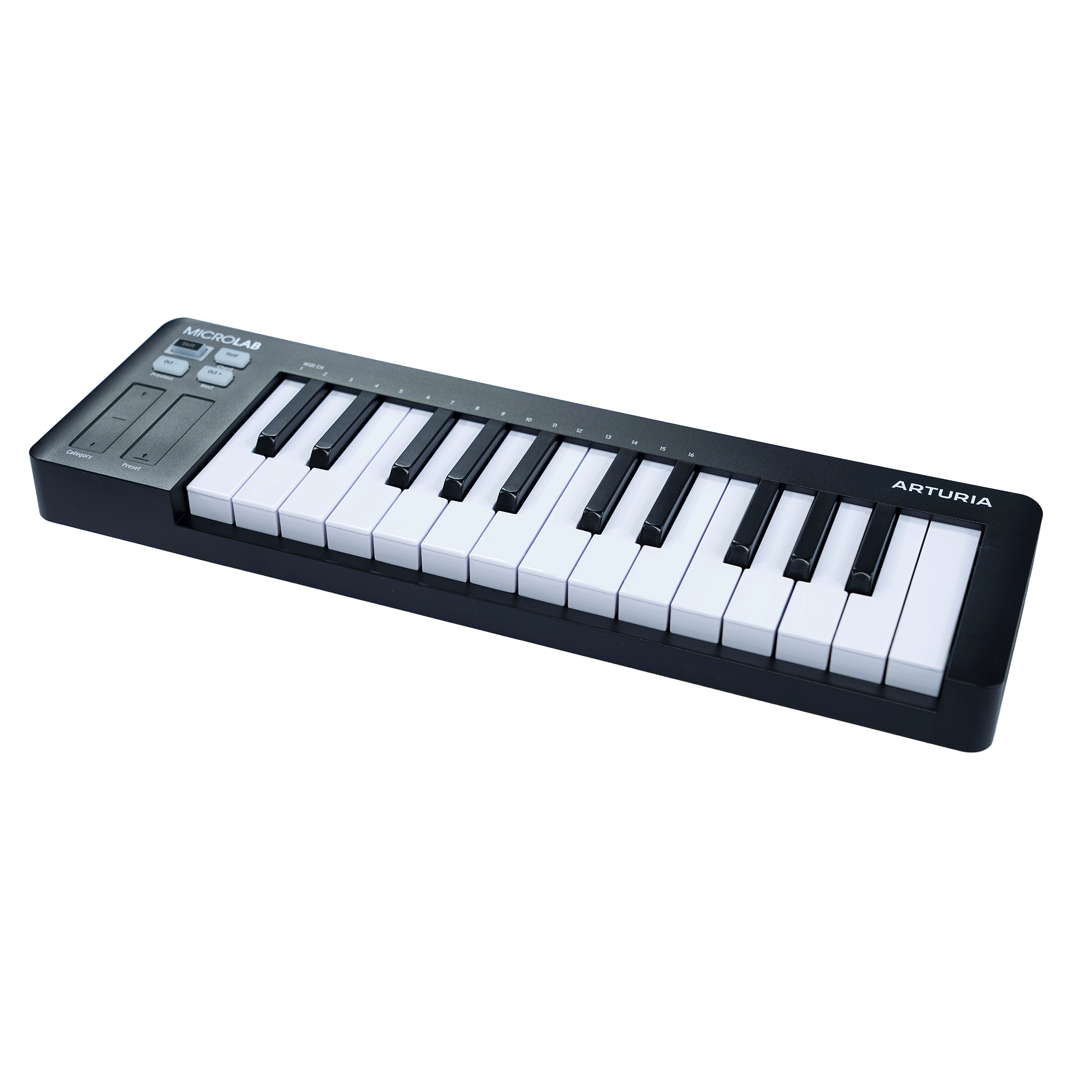 ARTURIA 手軽にDTMを始めよう！ 【Arturia MICROLAB MK3 BK】