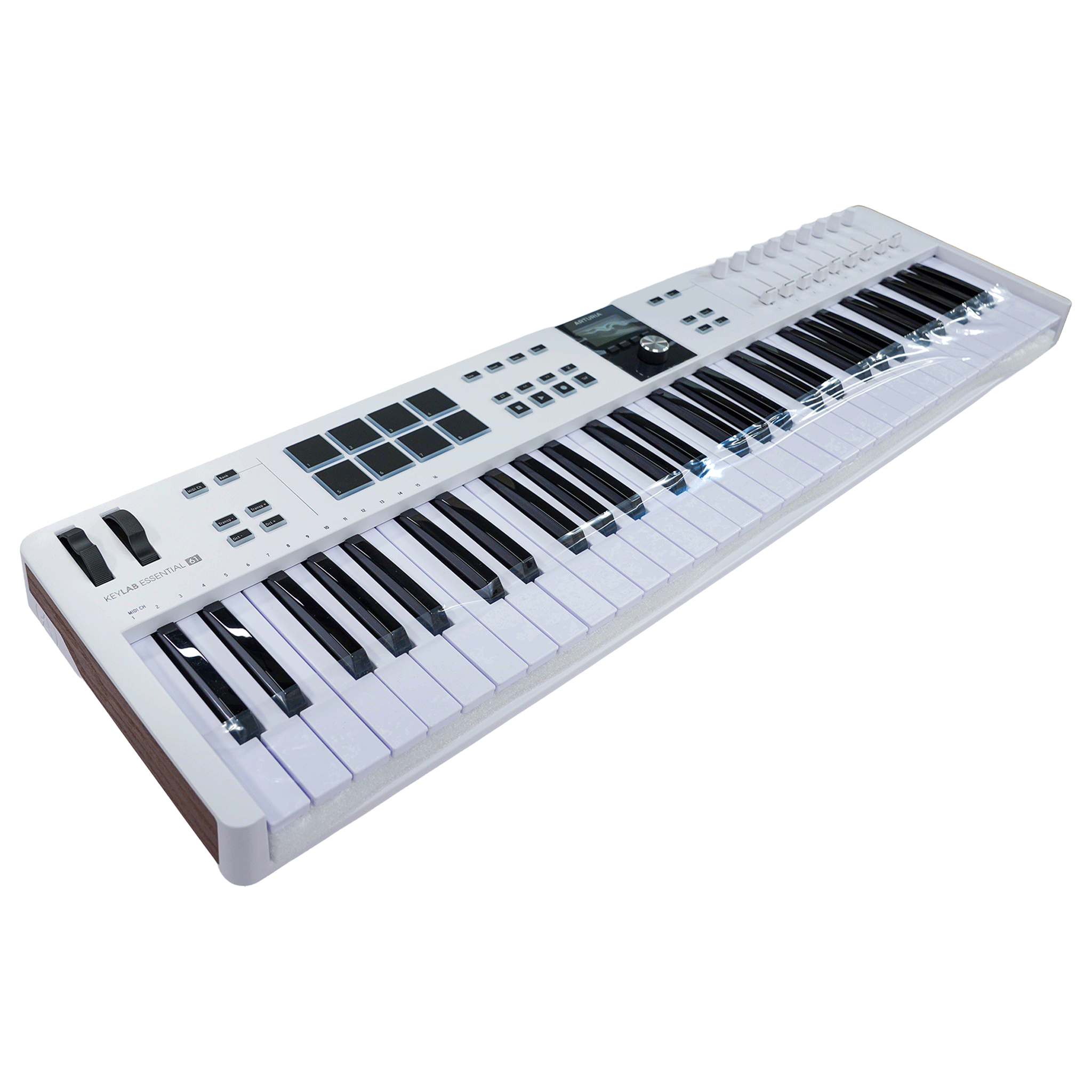 ARTURIA  数々のバンドルソフトが魅力のMIDIコントローラー【KEYLAB ESSENTIAL 61 MK3】