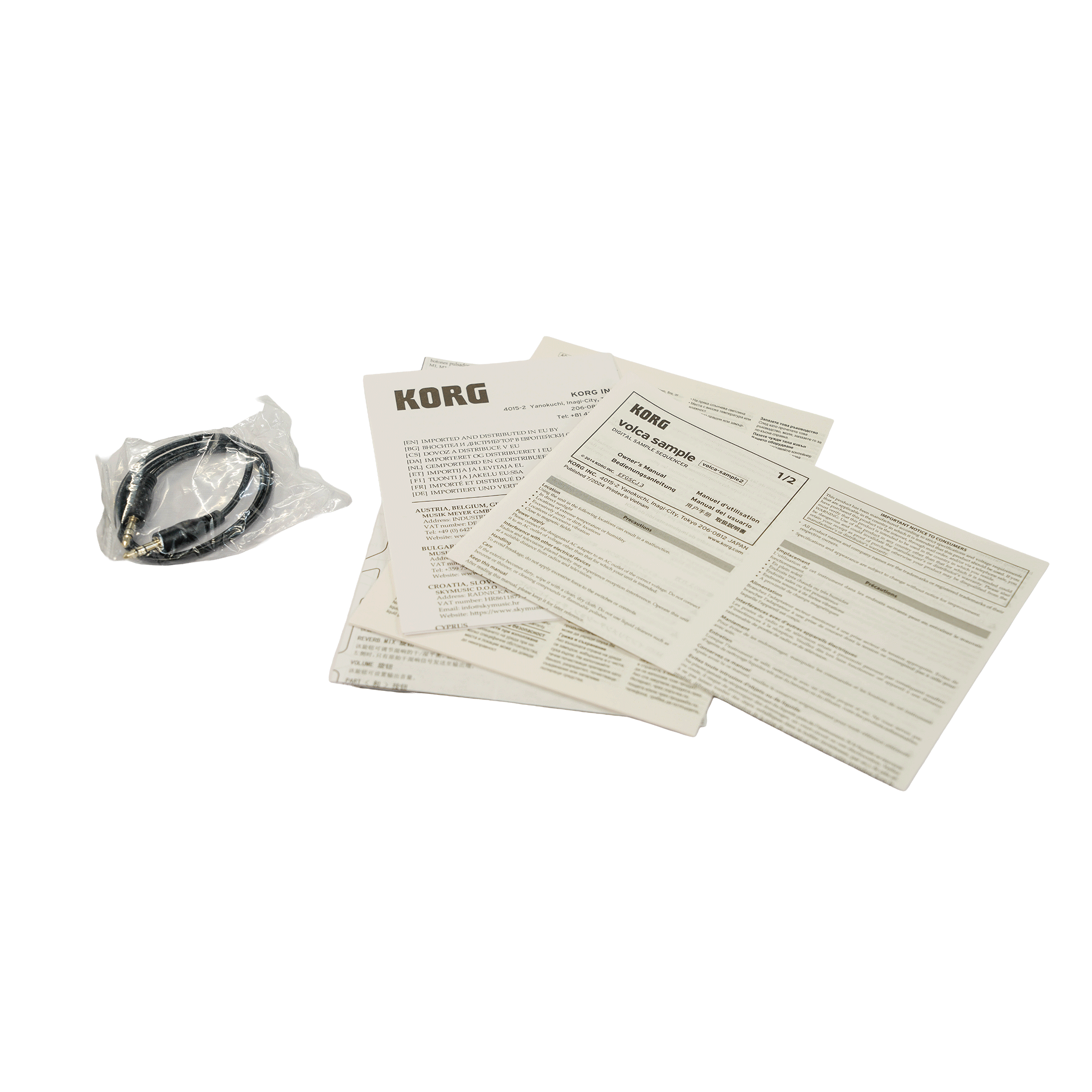 KORG どこでも手軽にビートメイク！【volca sample2】