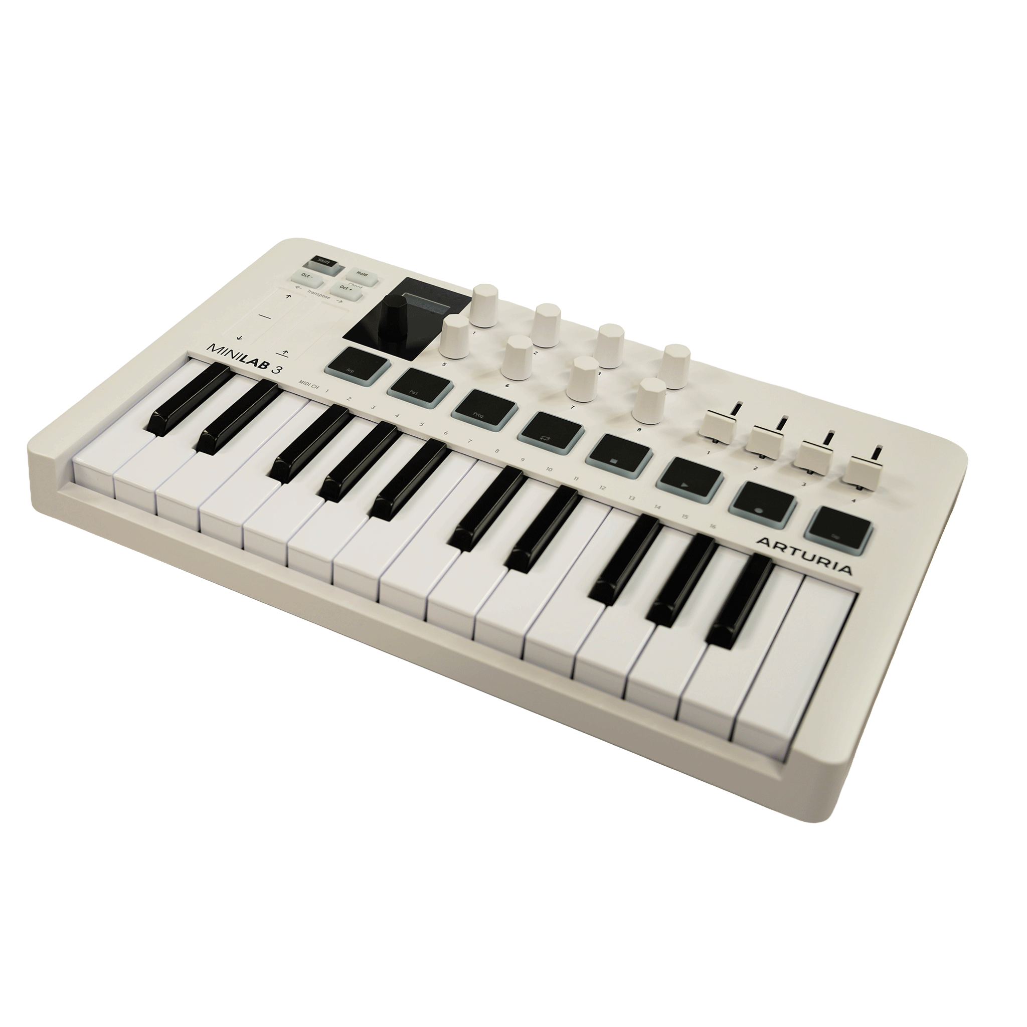 ARTURIA コンパクトなオールインワンMIDIコントローラー　【MINILAB 3】