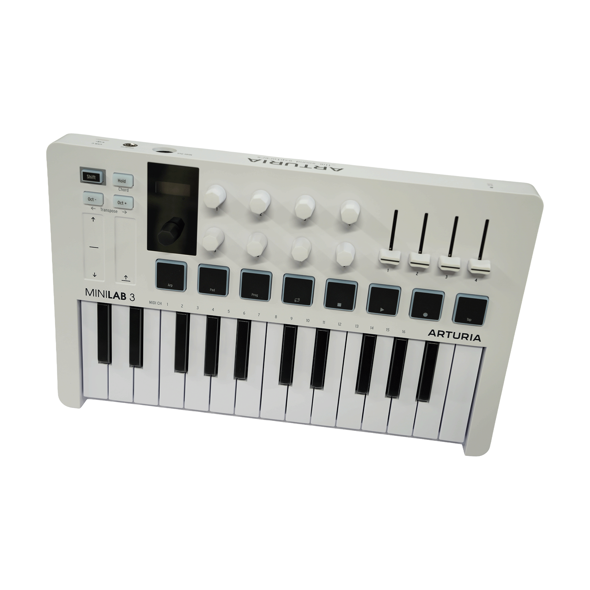 ARTURIA コンパクトなオールインワンMIDIコントローラー　【MINILAB 3】
