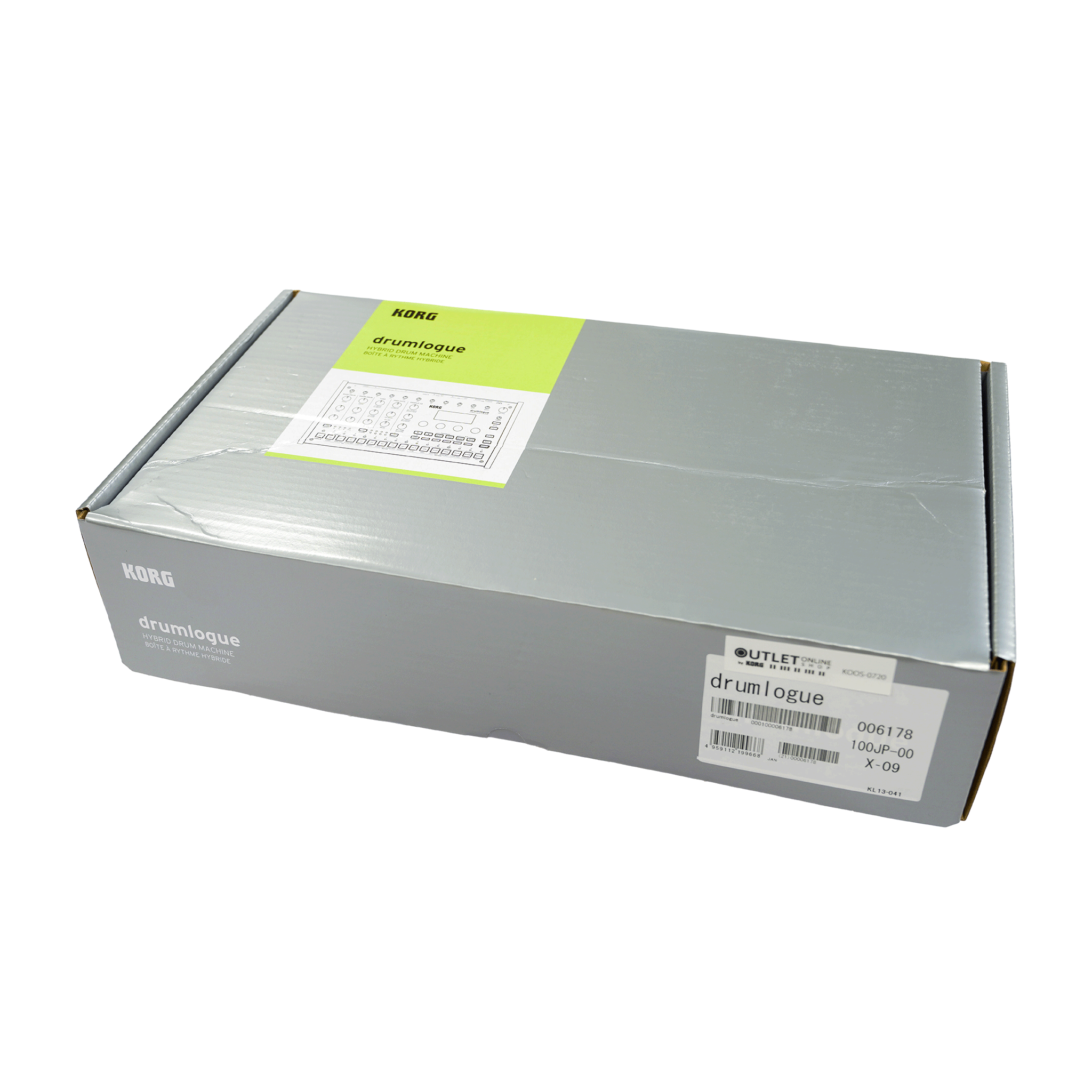 KORG アナログ・デジタルのハイブリッド・ドラム・マシン【drumlogue】