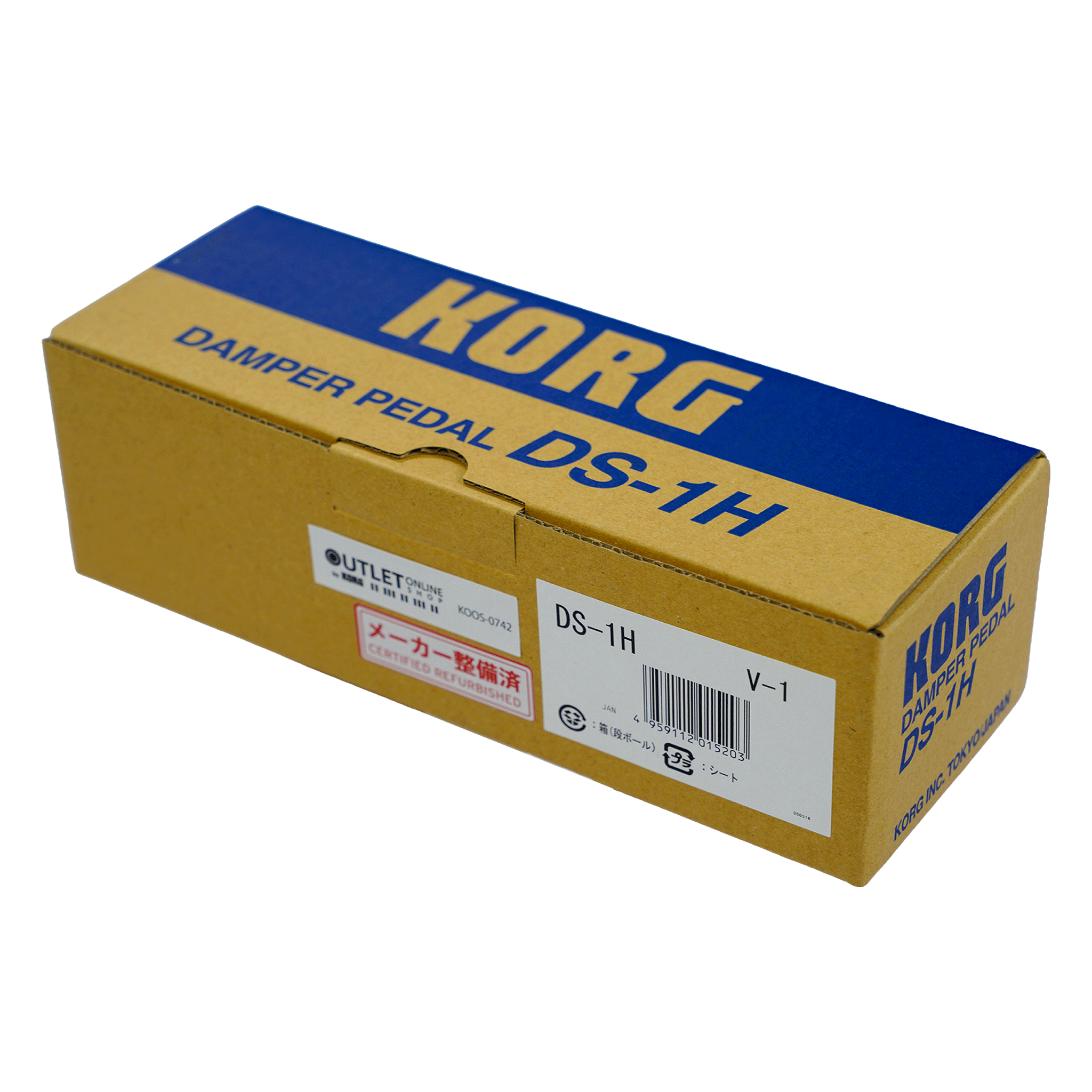 KORG 定番商品　ダンパー・ペダル【DS-1H】