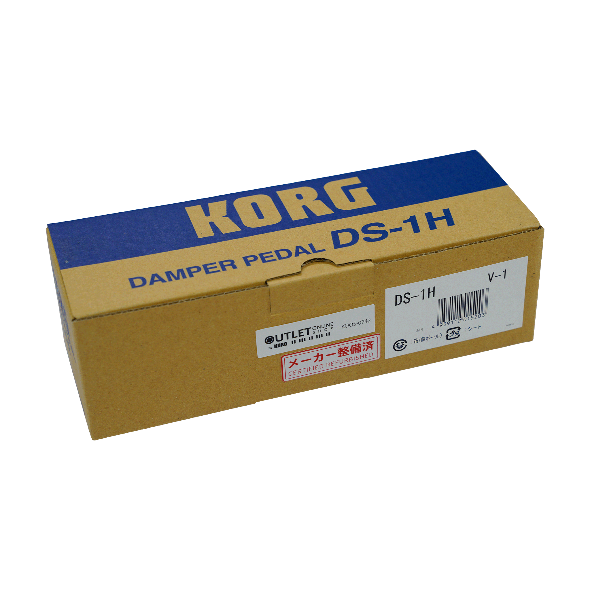 KORG 定番商品　ダンパー・ペダル【DS-1H】