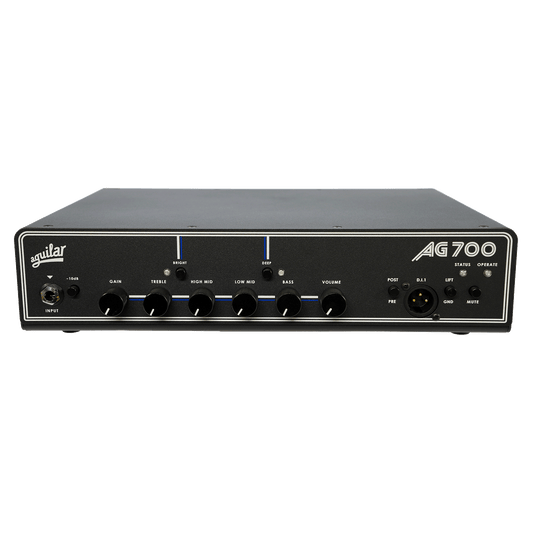aguilar 定番のヘッド・ベースアンプがV2に進化しました！【AG700 V2】