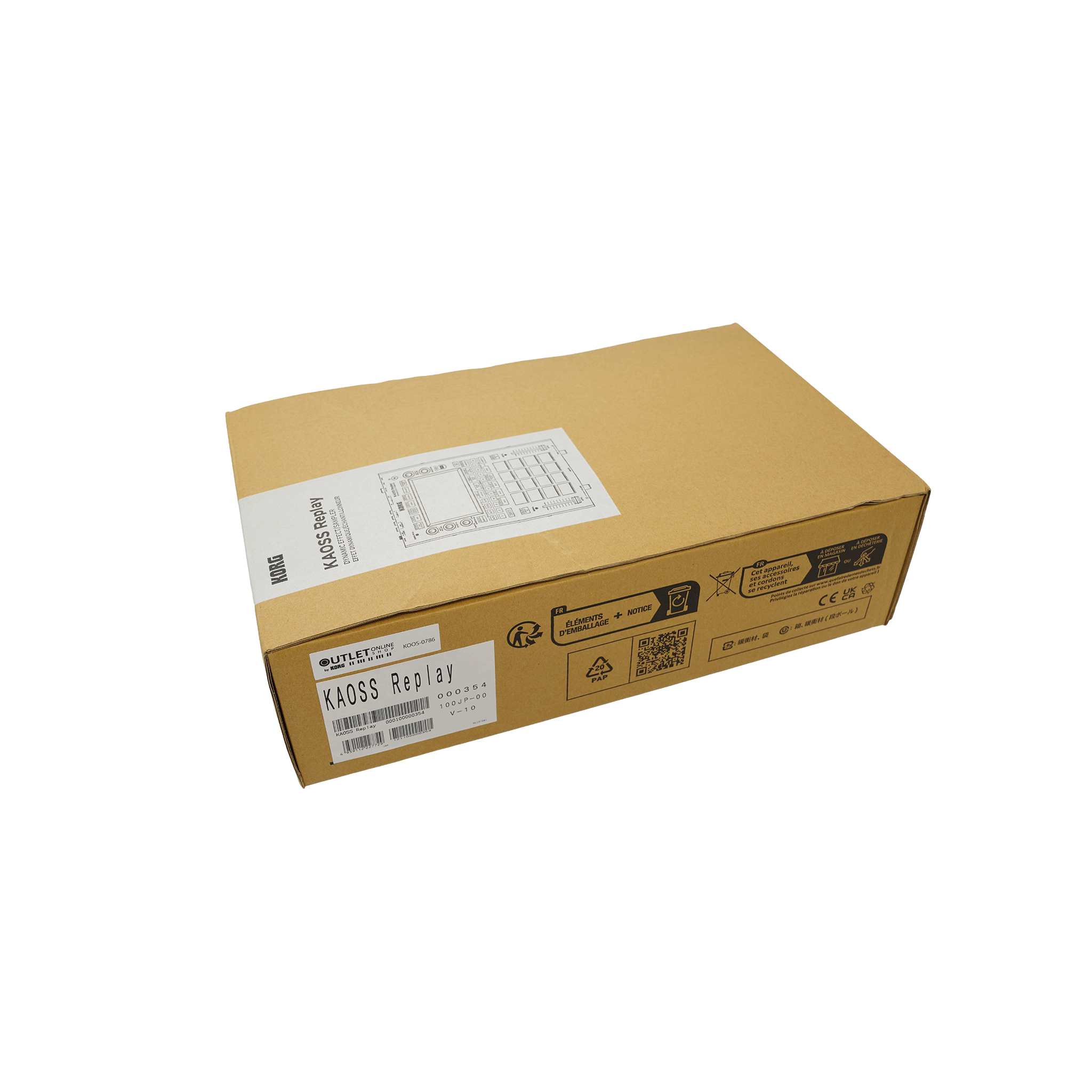 KORG オールインワンDJパフォーマンス・ツール【KAOSS Replay】