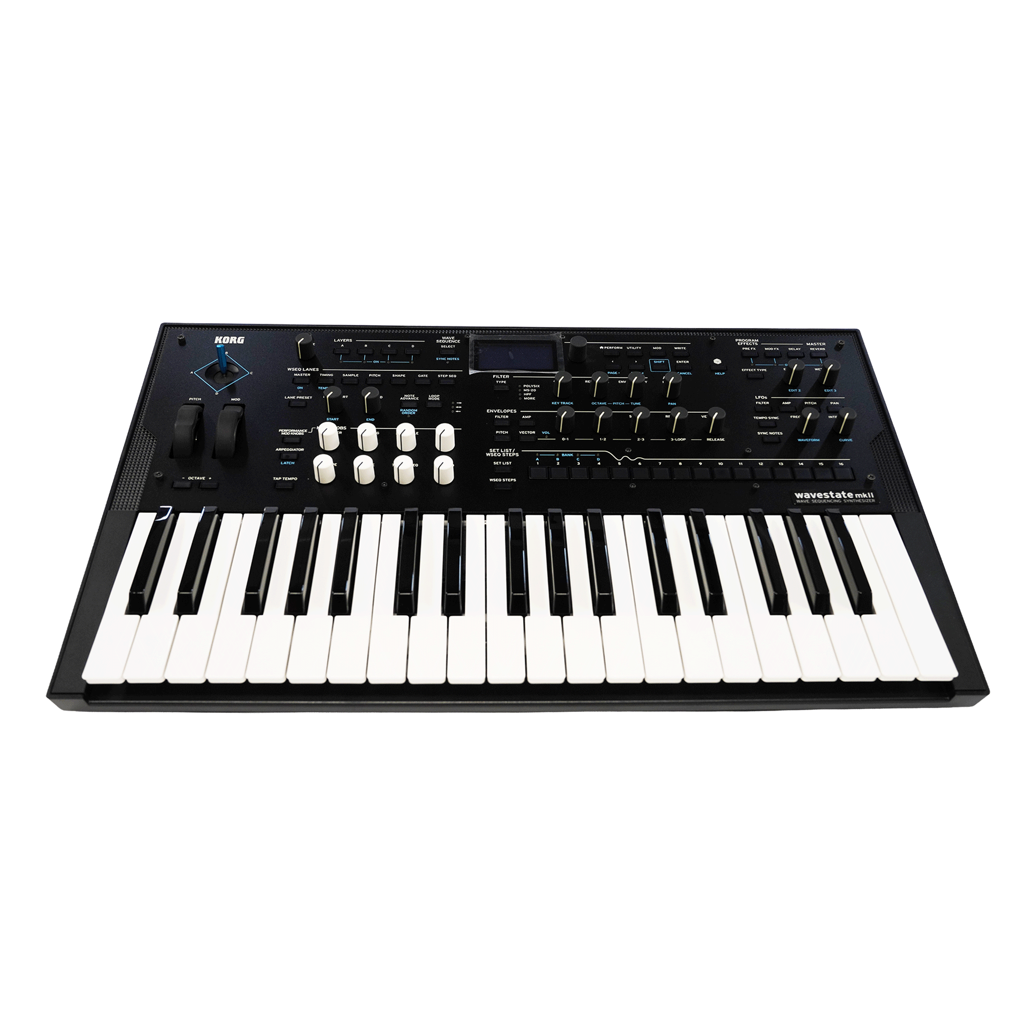 KORG 伝説のシンセサイザーを再構築したWAVESTATEのⅡ型 【WAVESTATE