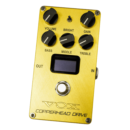 VOX スタックアンプと繋げば最高のハードロックサウンドに！【Valvenergy 1st Series  COPPERHEAD DRIVE】
