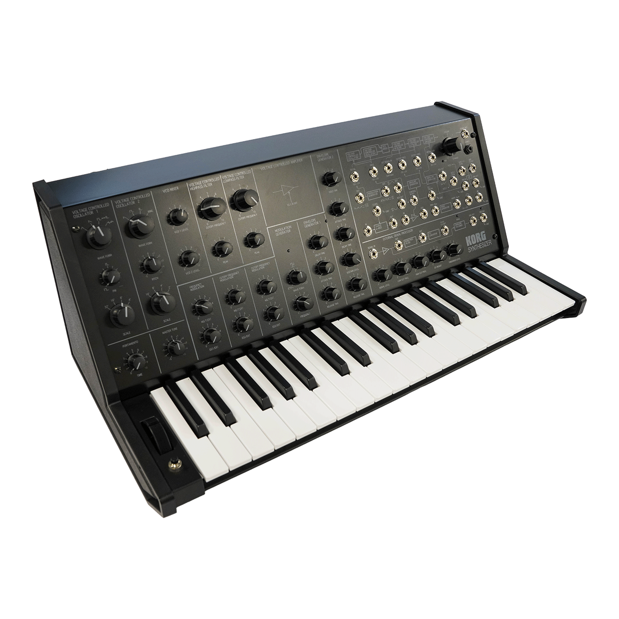 KORG 当時の回路を完全再現した、本物のアナログ・シンセサイザー【MS-20MINI】