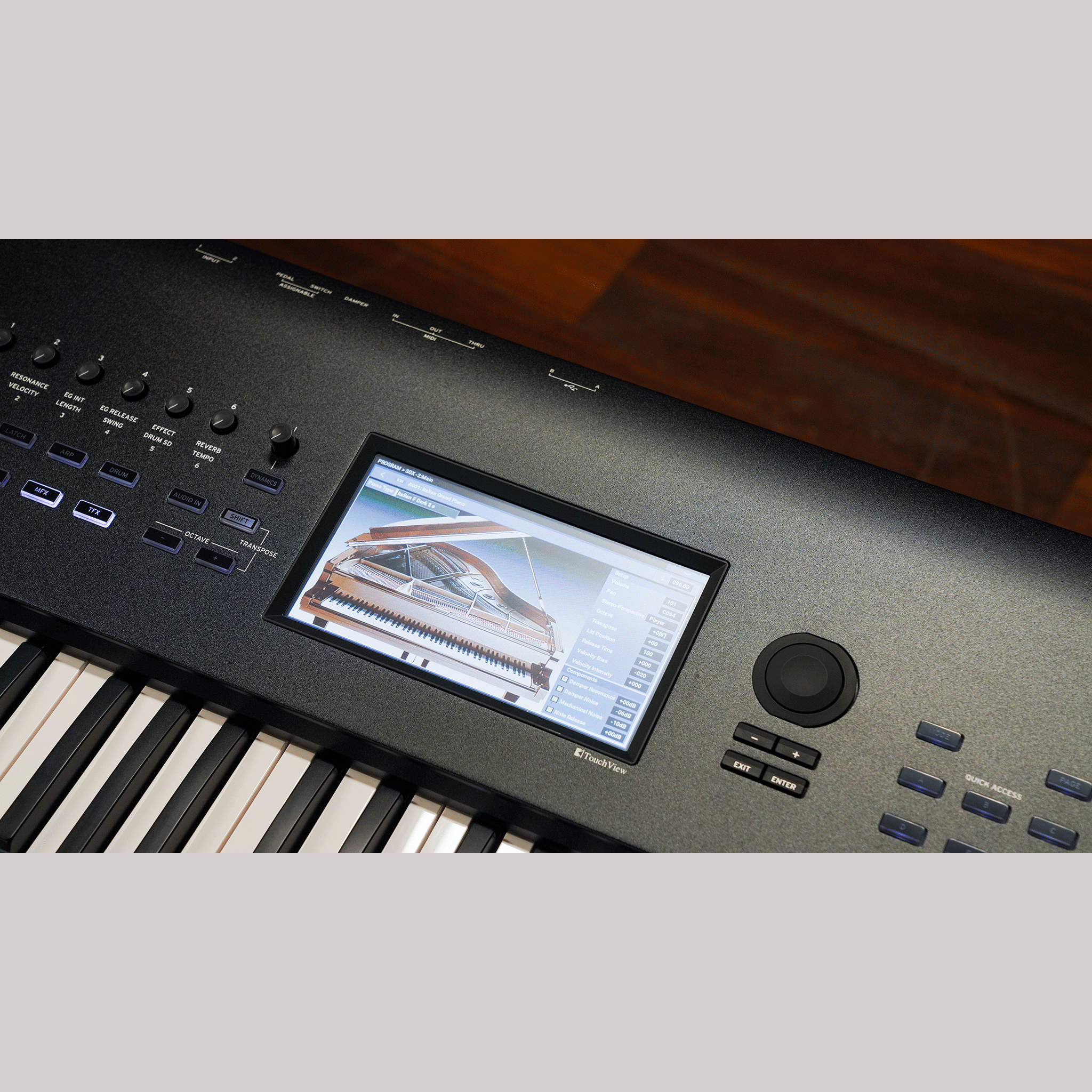 KORG 高品位サウンド！ミュージックワークステーション【NAUTILUS-61 AT】