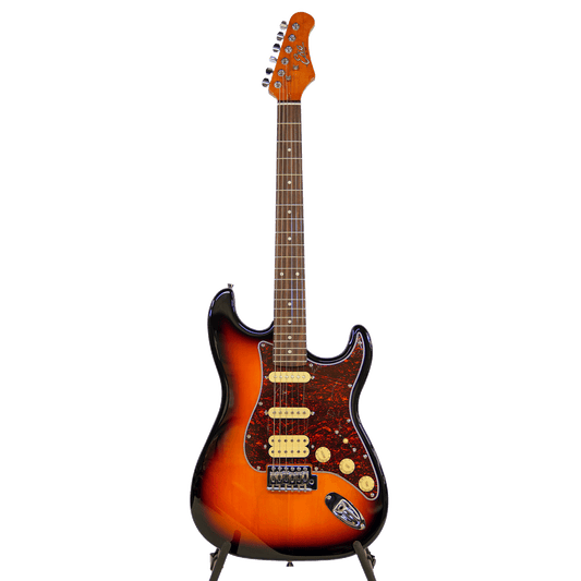 EKO キズありプライス！シンプル＆風格漂う・SSHのP.U搭載！【EKO ST 350 SUNBURST】