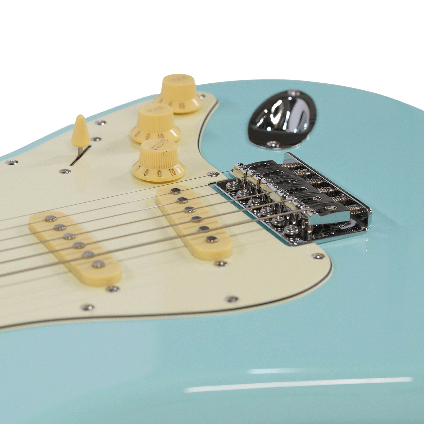 EKO キズありスペシャルプライス！シンプル＆風格漂う・スリーシングルP.U【EKO ST 300 Daphne Blue】