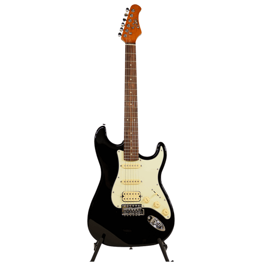 EKO シンプル＆風格漂う・SSHのP.U搭載！【EKO ST 350 BLACK】