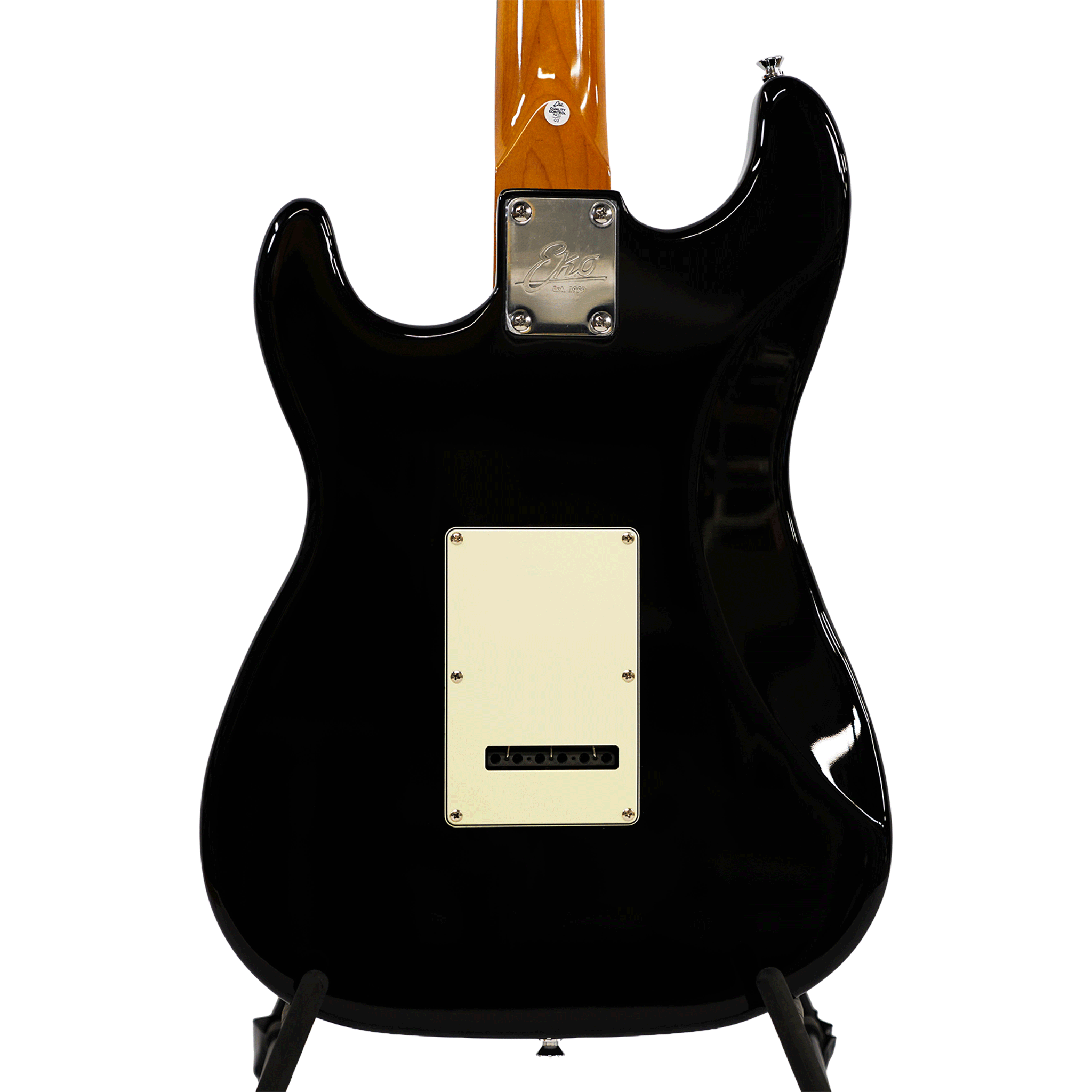 EKO シンプル＆風格漂う・SSHのP.U搭載！【EKO ST 350 BLACK】 (コピー)