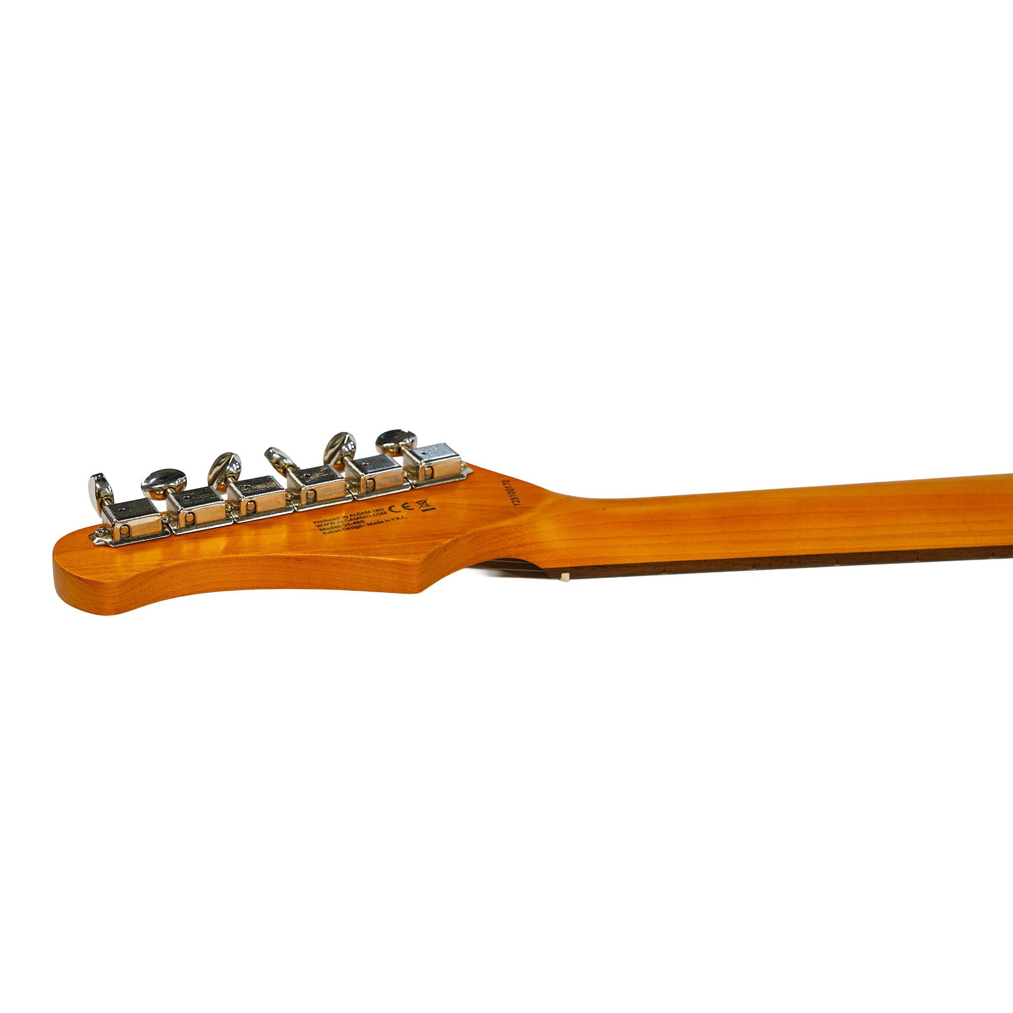 EKO キズありプライス！シンプル＆風格漂う・上位機種のスリーシングルP.U【EKO ST 400 SUNBURST】