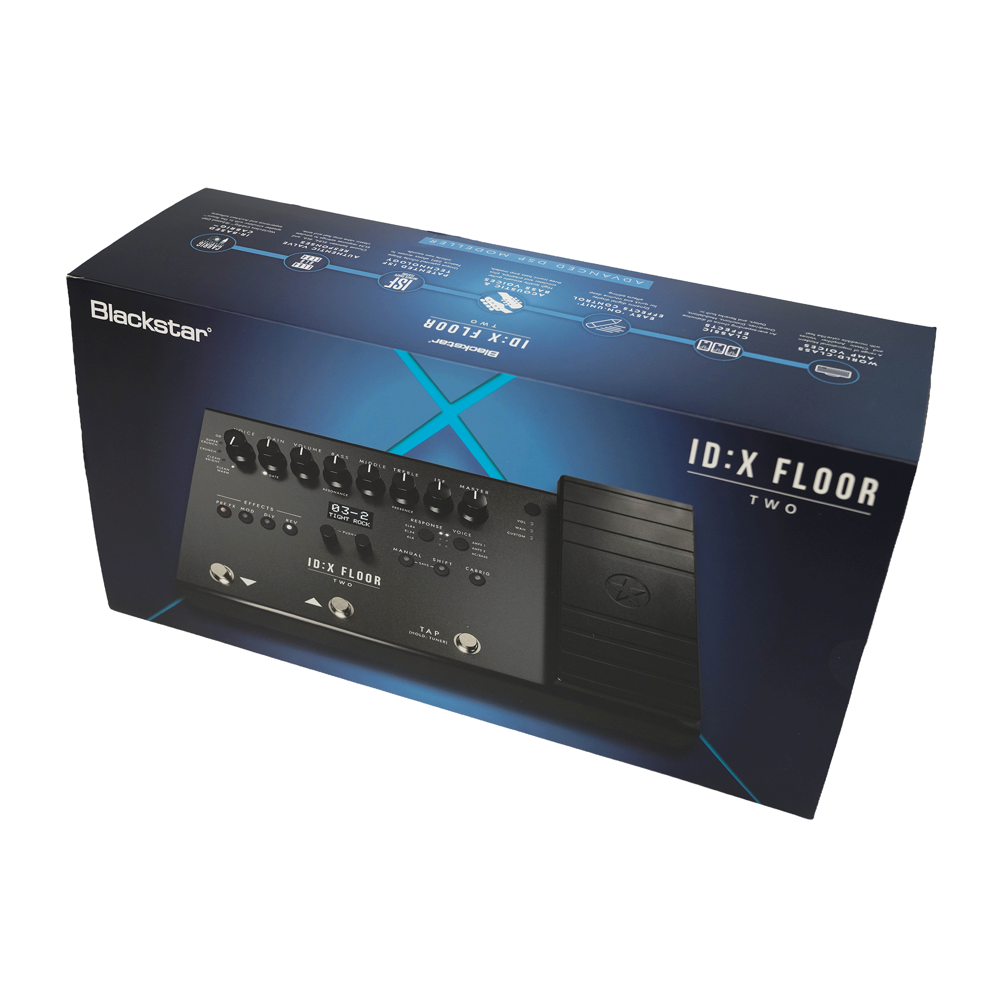 Blackstar ペダル・エフェクター【BS ID:X FLOOR TWO】