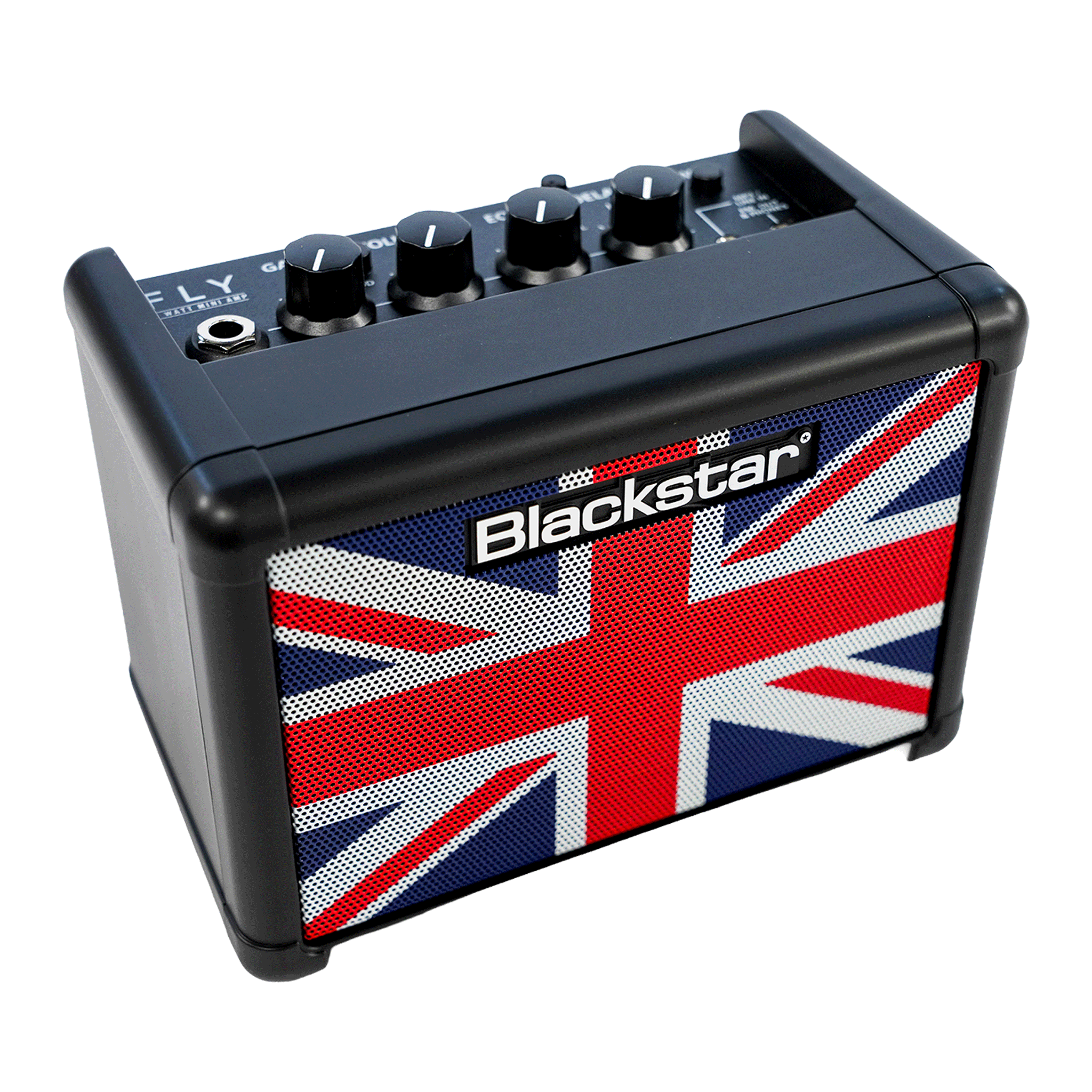 Blackstar 超小型ギターアンプ 【FLY 3　Union Flag Black】
