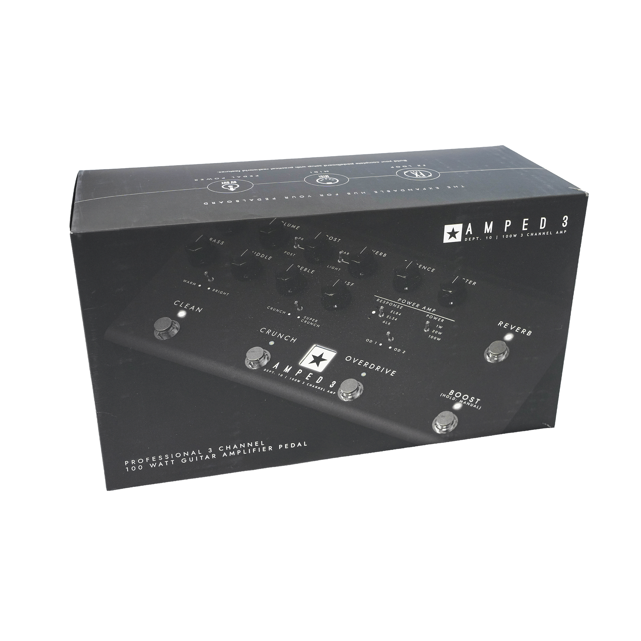 Blackstar 100W高出力ペダル型アンプ 【Dept. 10 AMPED 3】