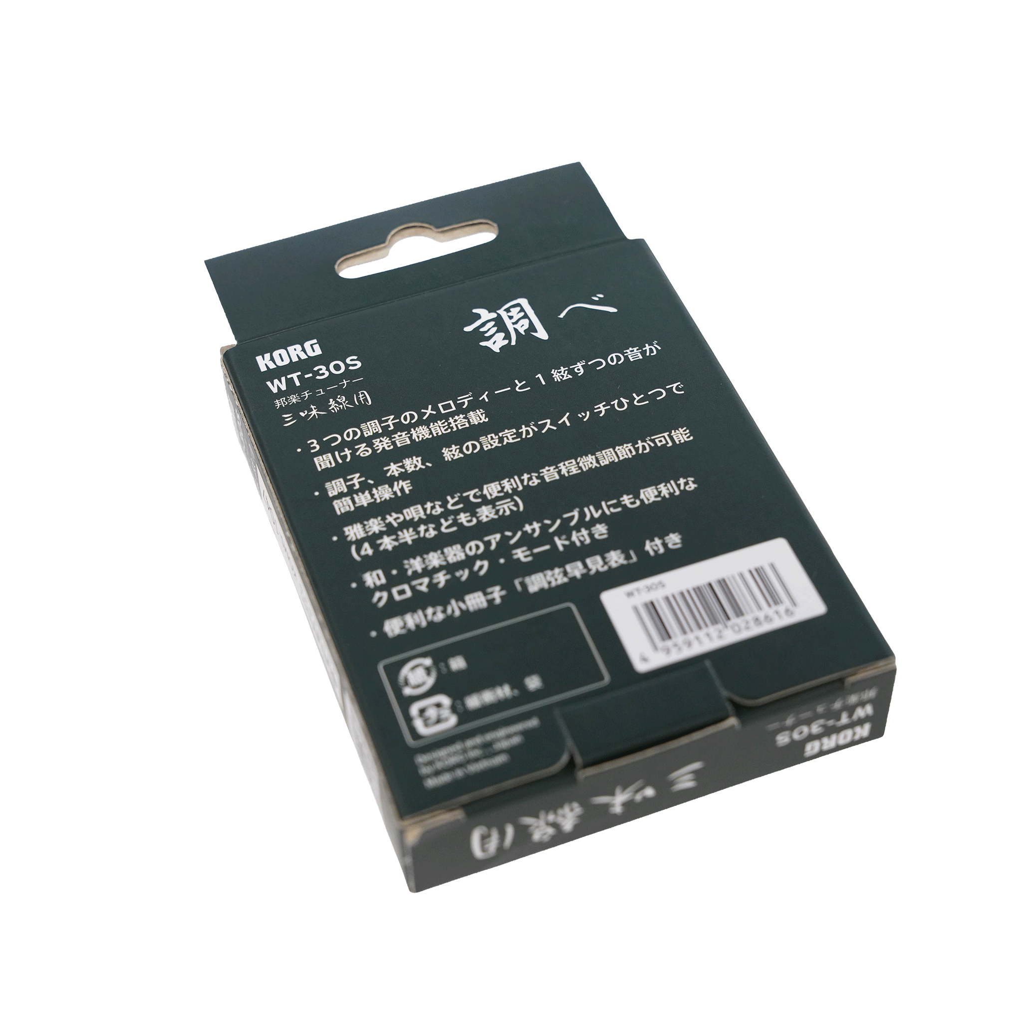 KORG 三味線専用チューナー 【WT-30S】