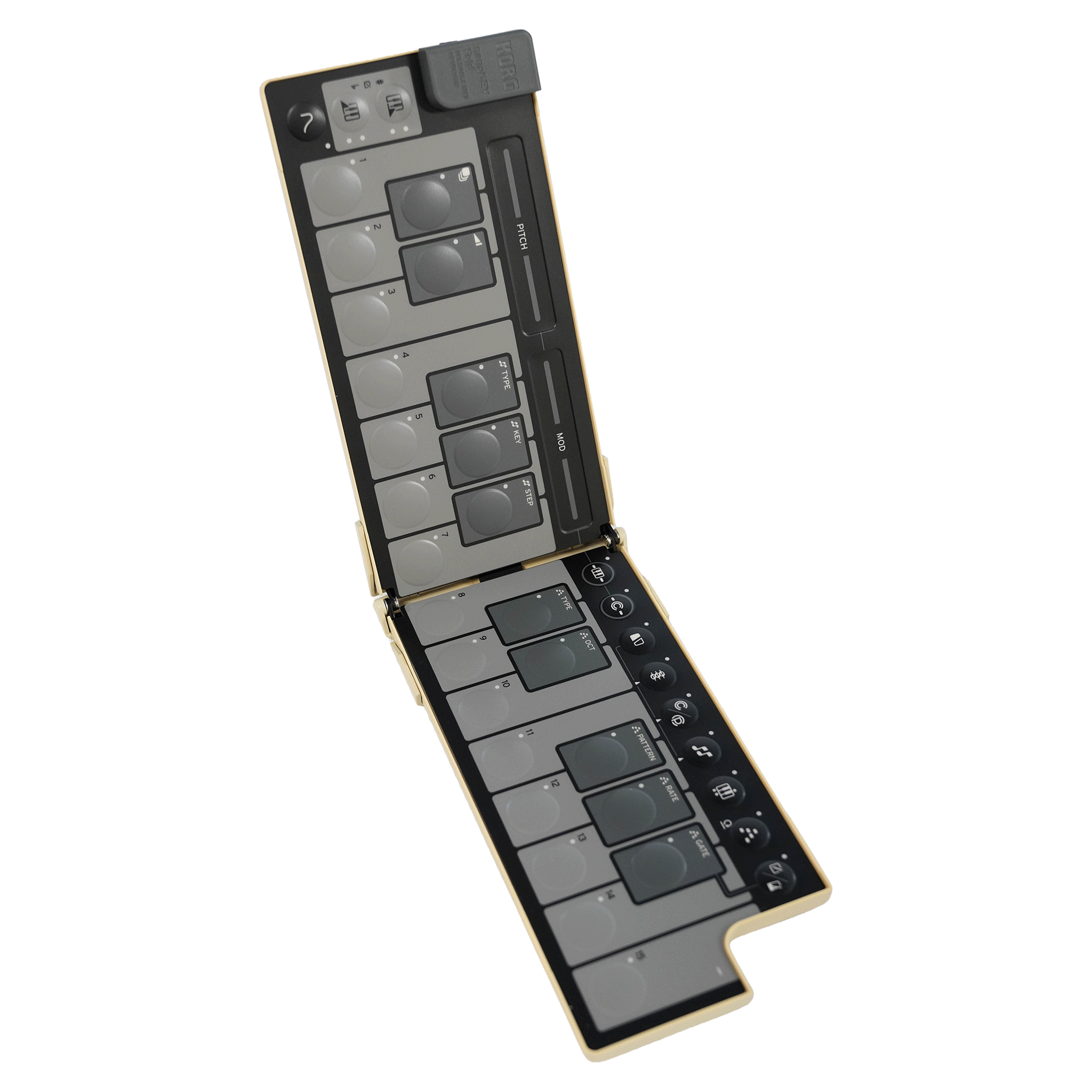 KORG 折りたたみ式MIDIキーボード 【nanoKEY Fold SB】