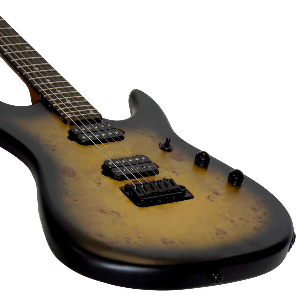 Sterling by Music Man エレキギター【RICHARDSON6 　Natural Poplar Burl Burst】