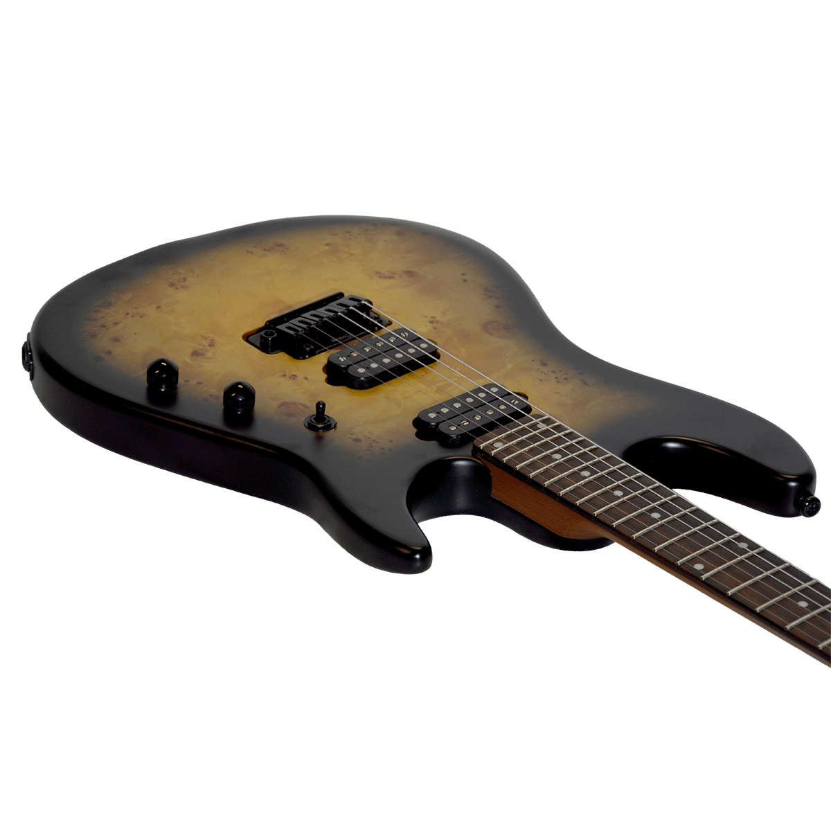 Sterling by Music Man エレキギター【RICHARDSON6 　Natural Poplar Burl Burst】
