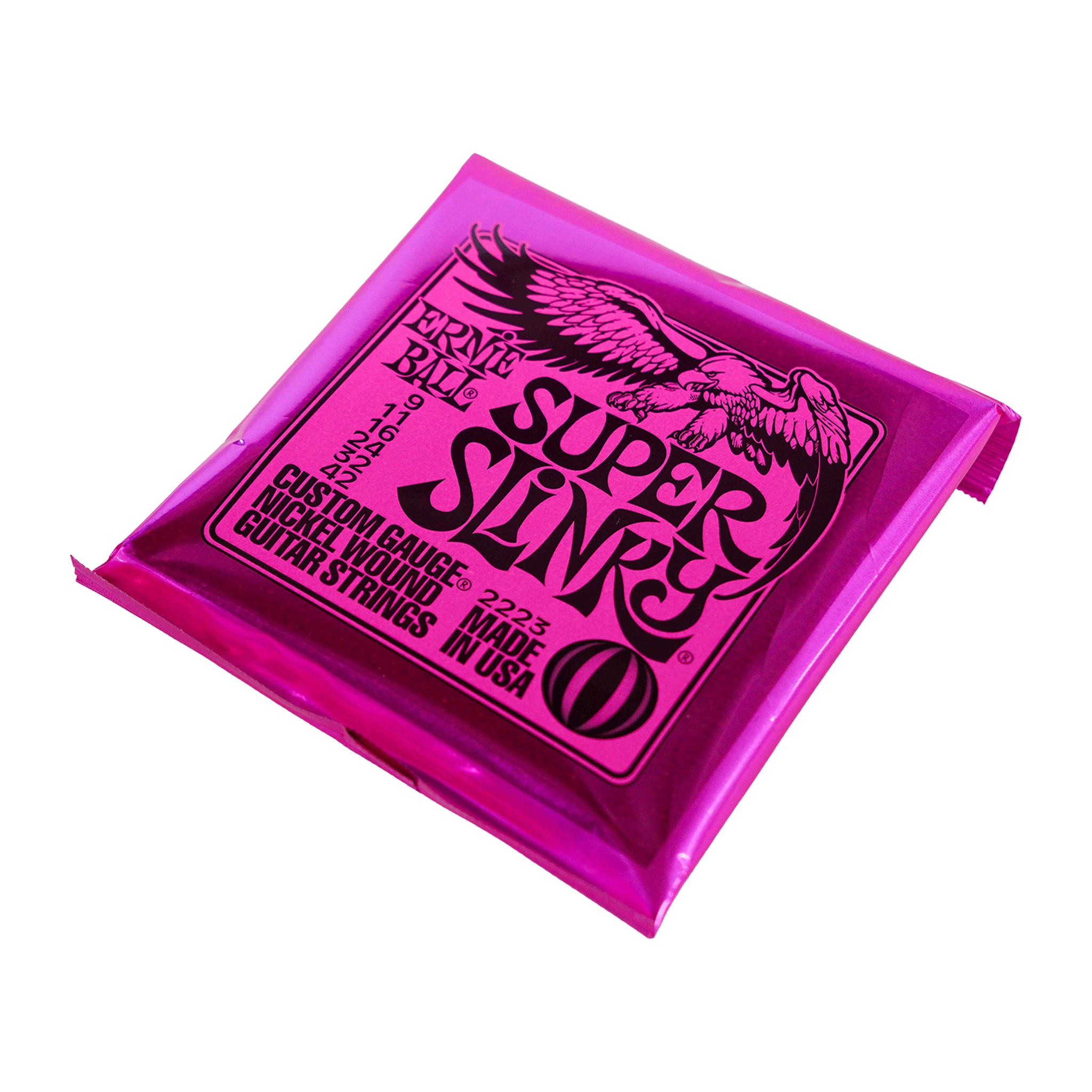 ERNIEBALL スーパー・スリンキー＊1ダース【EB 2223 SLINKY SUPER  9-42】