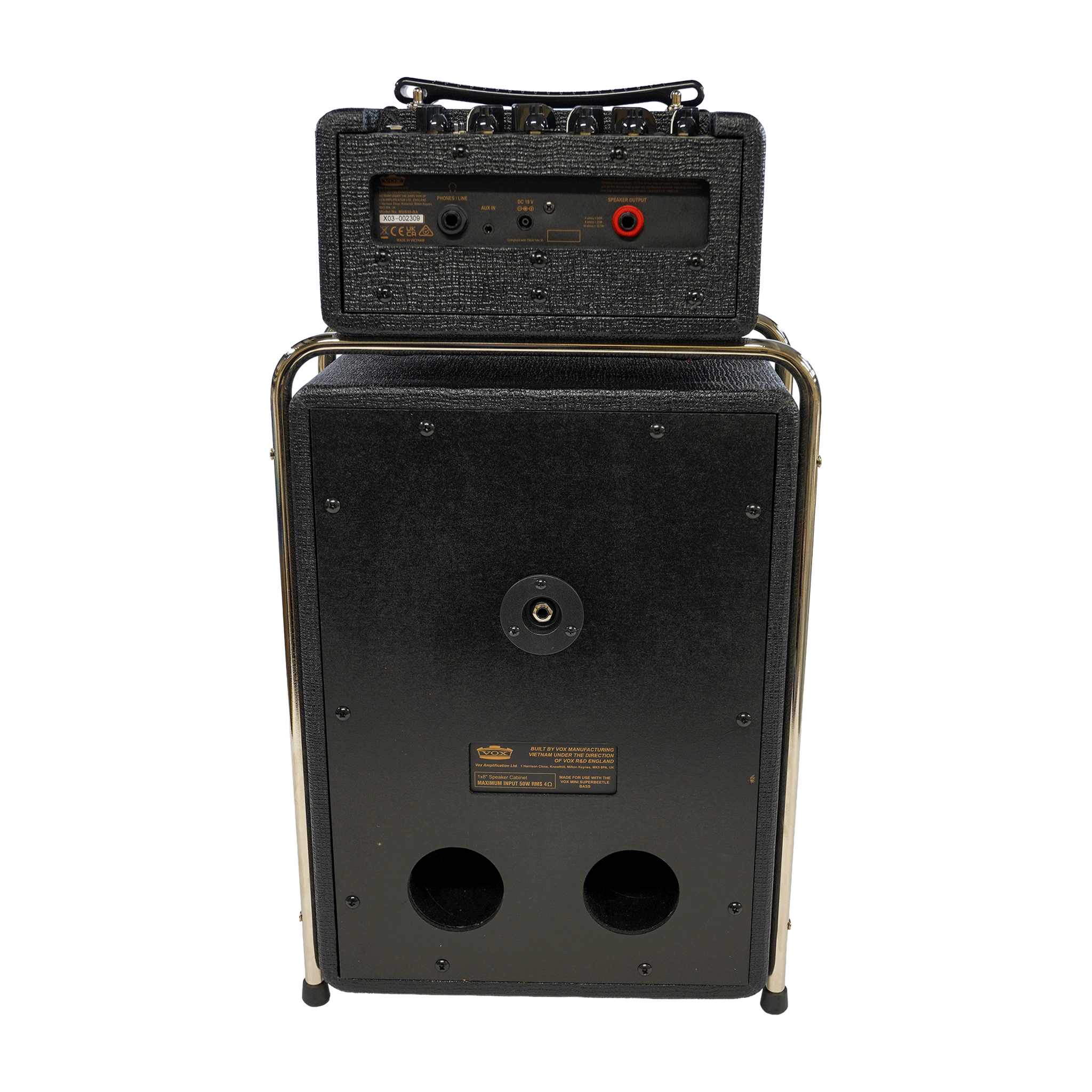 VOX Nutube搭載！ベーシスト待望の50W・ミニ・スタック【MSB50-BA】