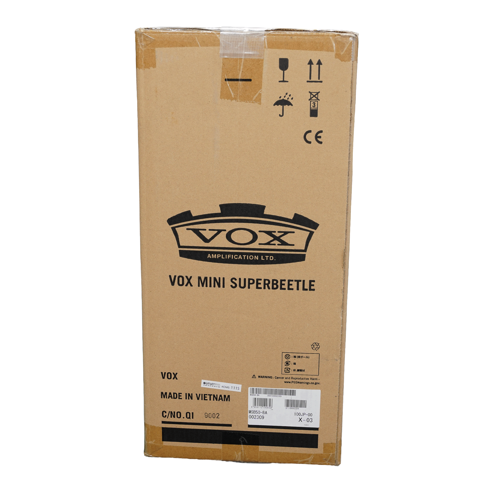 VOX Nutube搭載！ベーシスト待望の50W・ミニ・スタック【MSB50-BA】