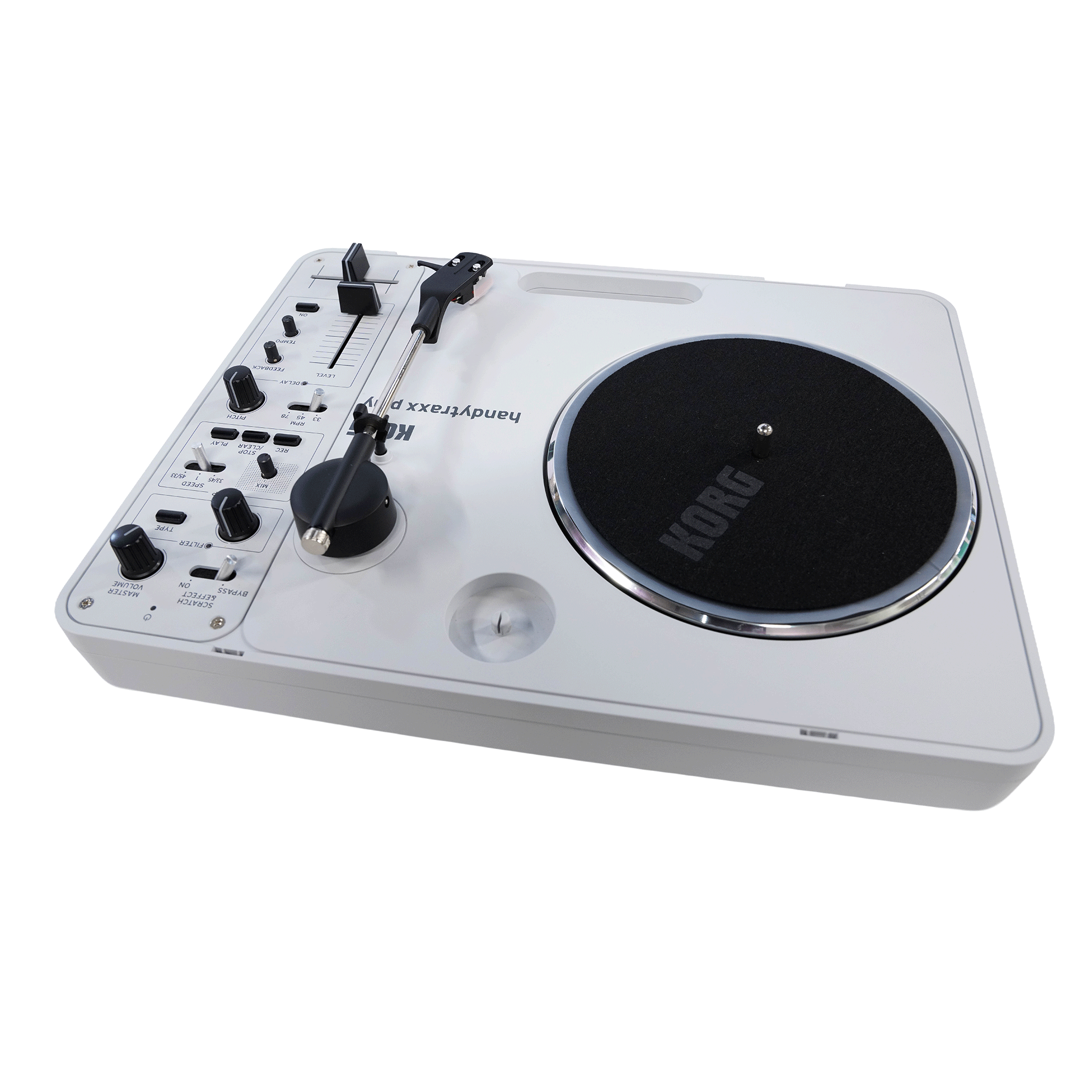 KORG 手軽に持ち出そう！ポータブル・レコードプレーヤー【handytraxx play】