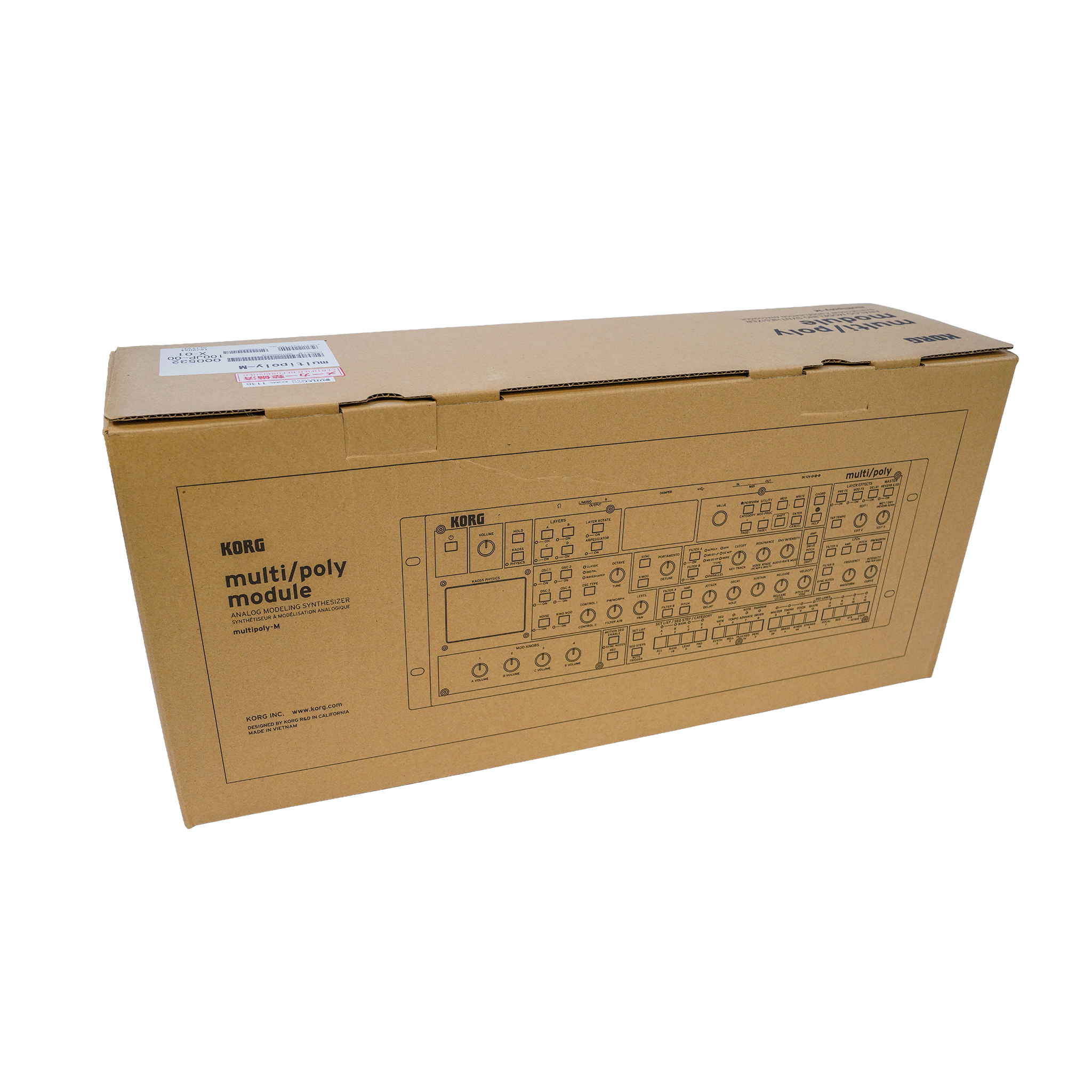 KORG アナログ・モデリング・シンセサイザー 【multi/poly module】