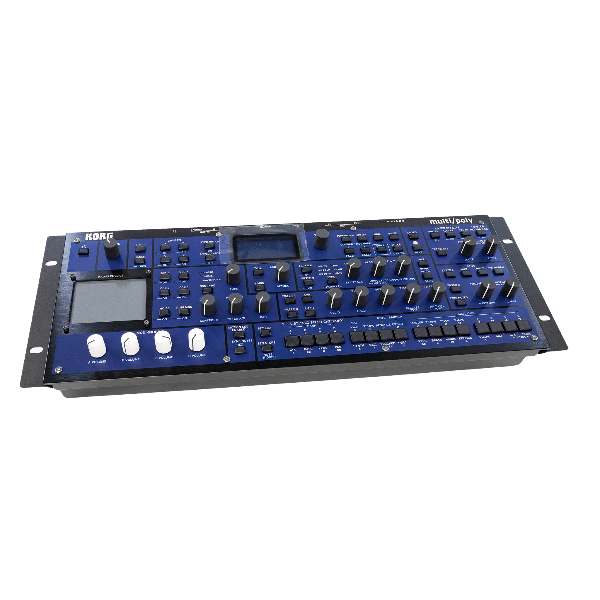 KORG アナログ・モデリング・シンセサイザー 【multi/poly module】
