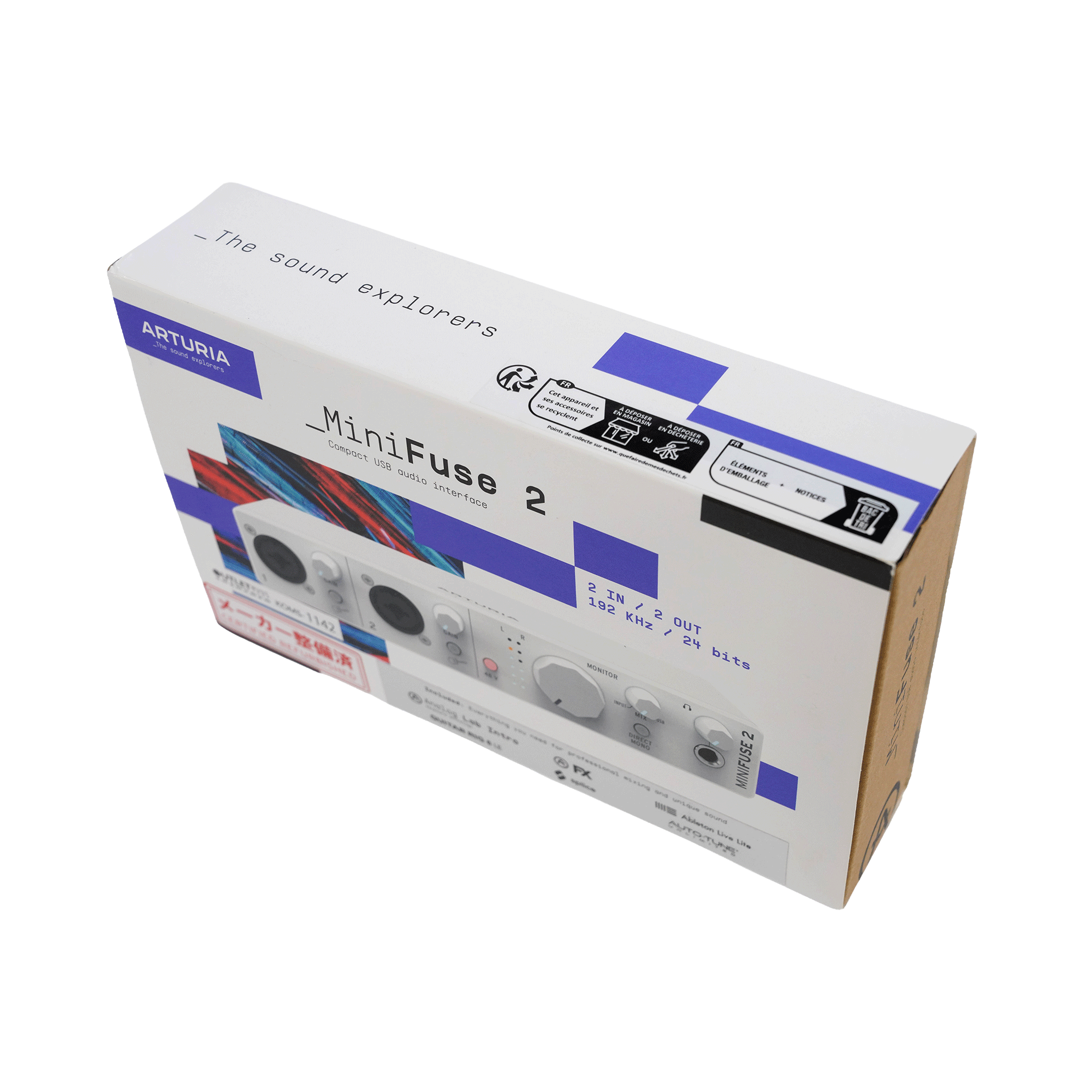 Arturia USBオーディオインターフェース 【MiniFuse 2】