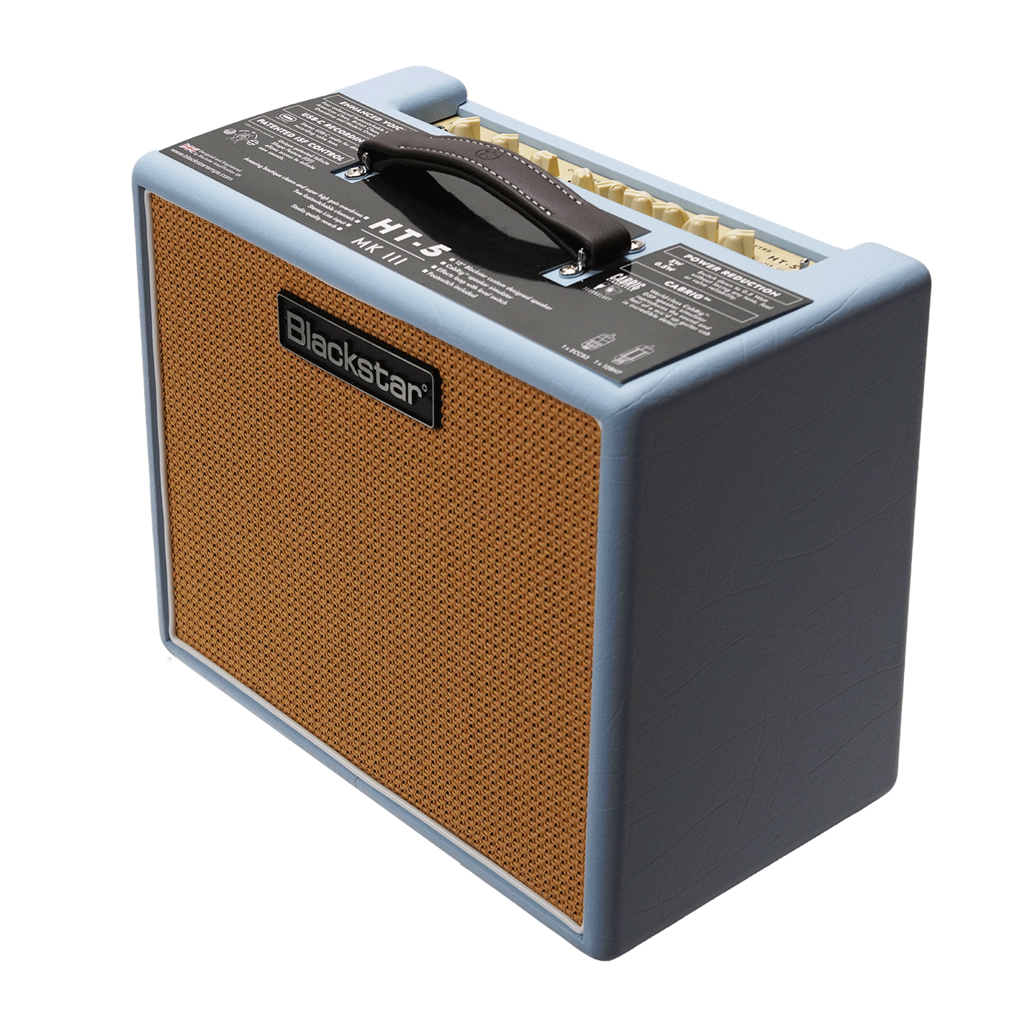BLACKSTAR 真空管搭載の実力派コンボアンプ【HT-5R MKIII BABY BLUE】