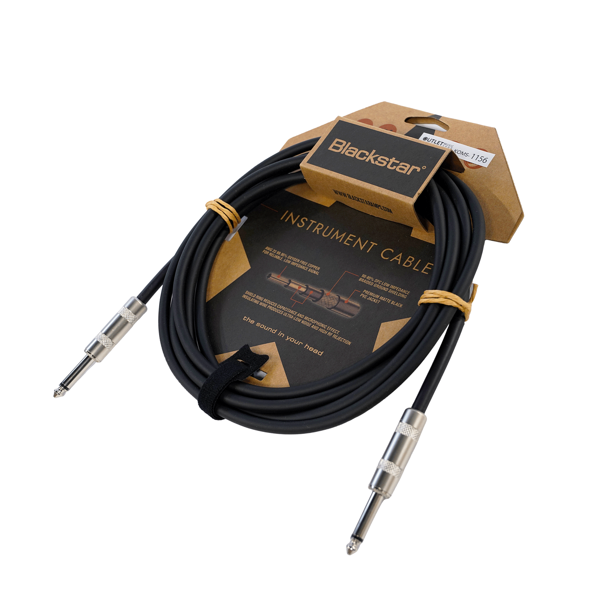 Blackstar ギター・ベース用高品質ギター・シールド・3ｍ【STANDARD CABLE 3MSTR/STR】