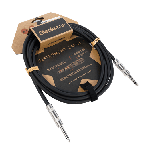 Blackstar ギター・ベース用高品質ギター・シールド・3ｍ【STANDARD CABLE 3MSTR/STR】